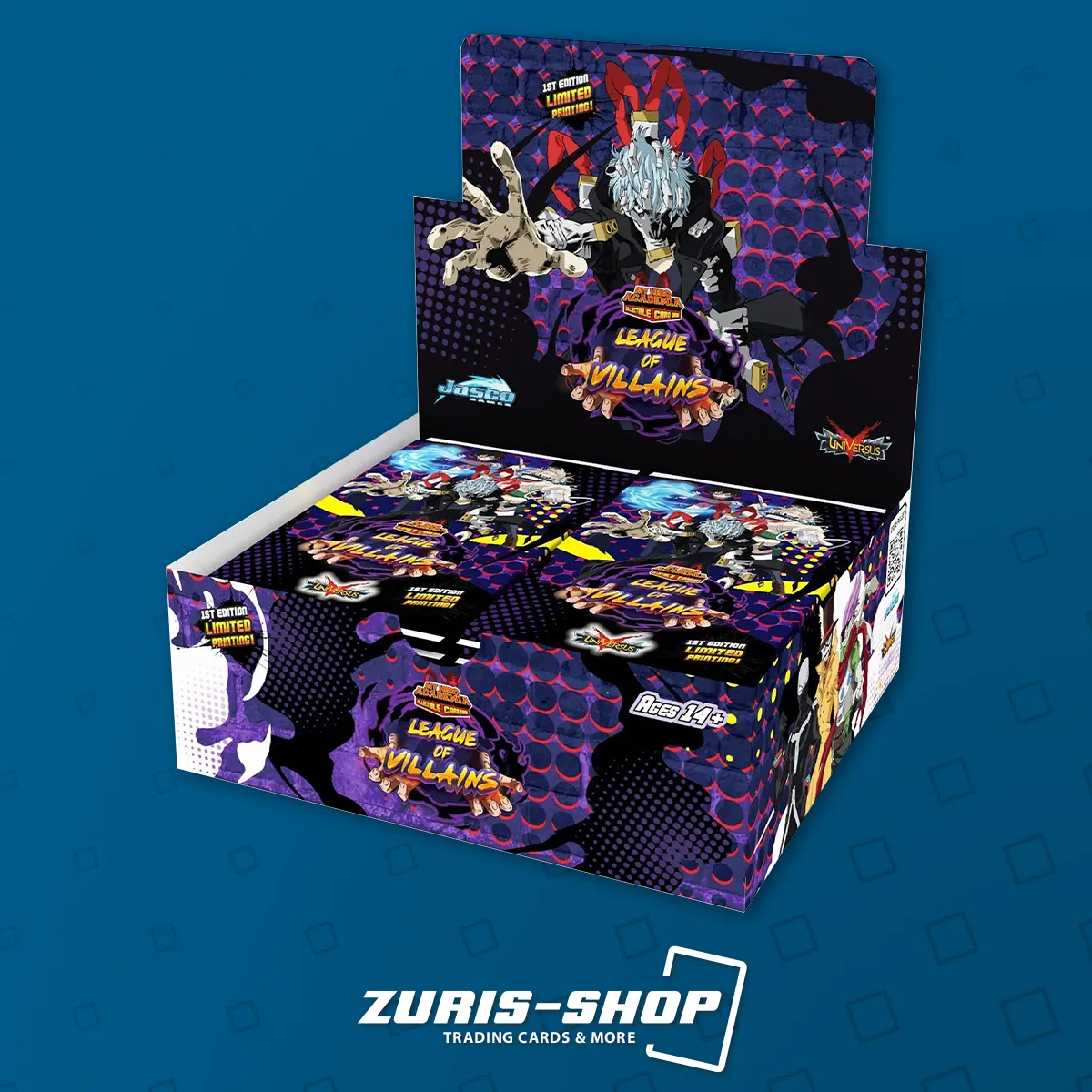 Product image for My Hero Academia CCG - Series 4: League of Villains Booster Display (24 Packs)