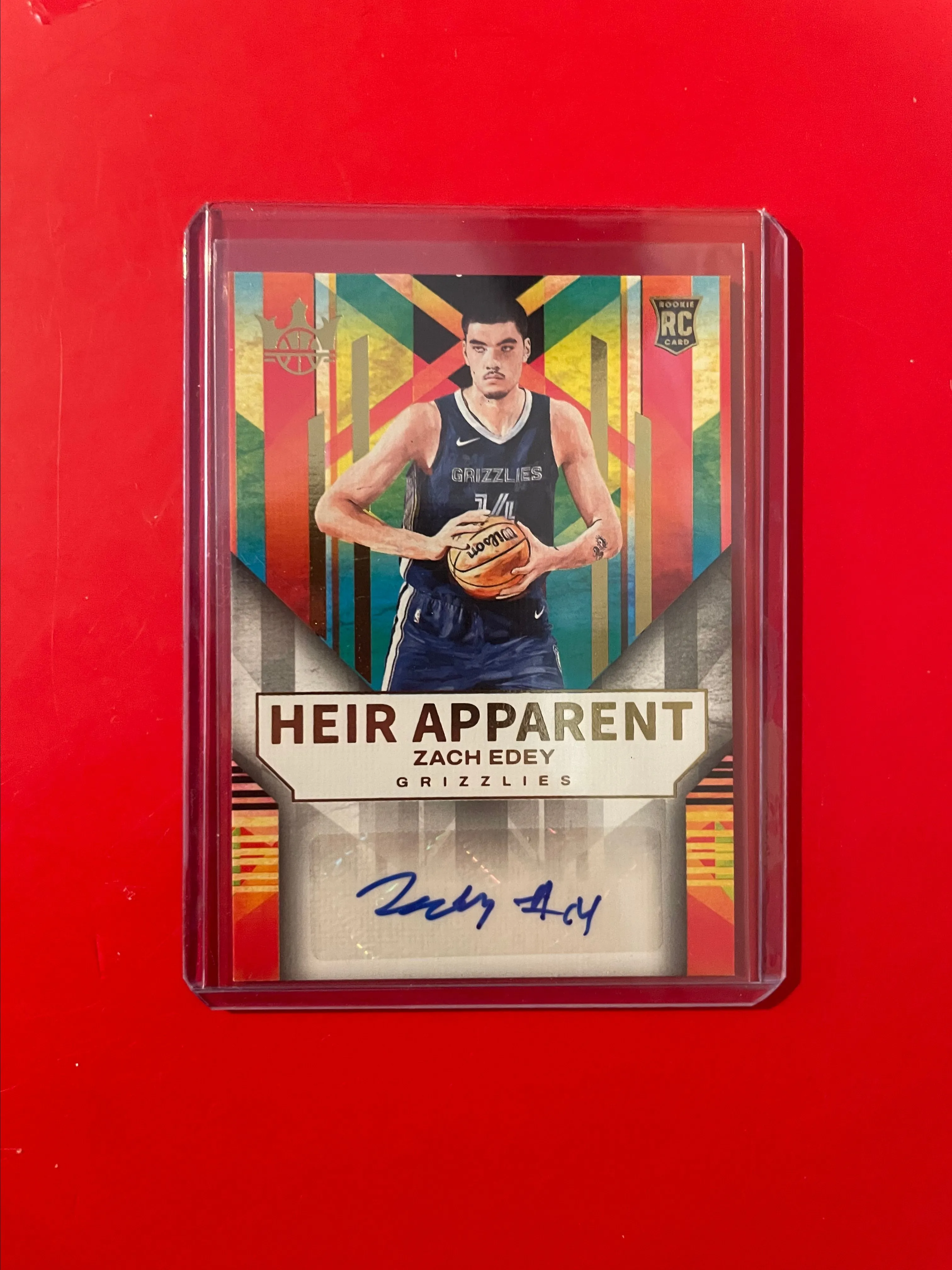 Product image for Zach Edey Court Kings Rookie Auto /125