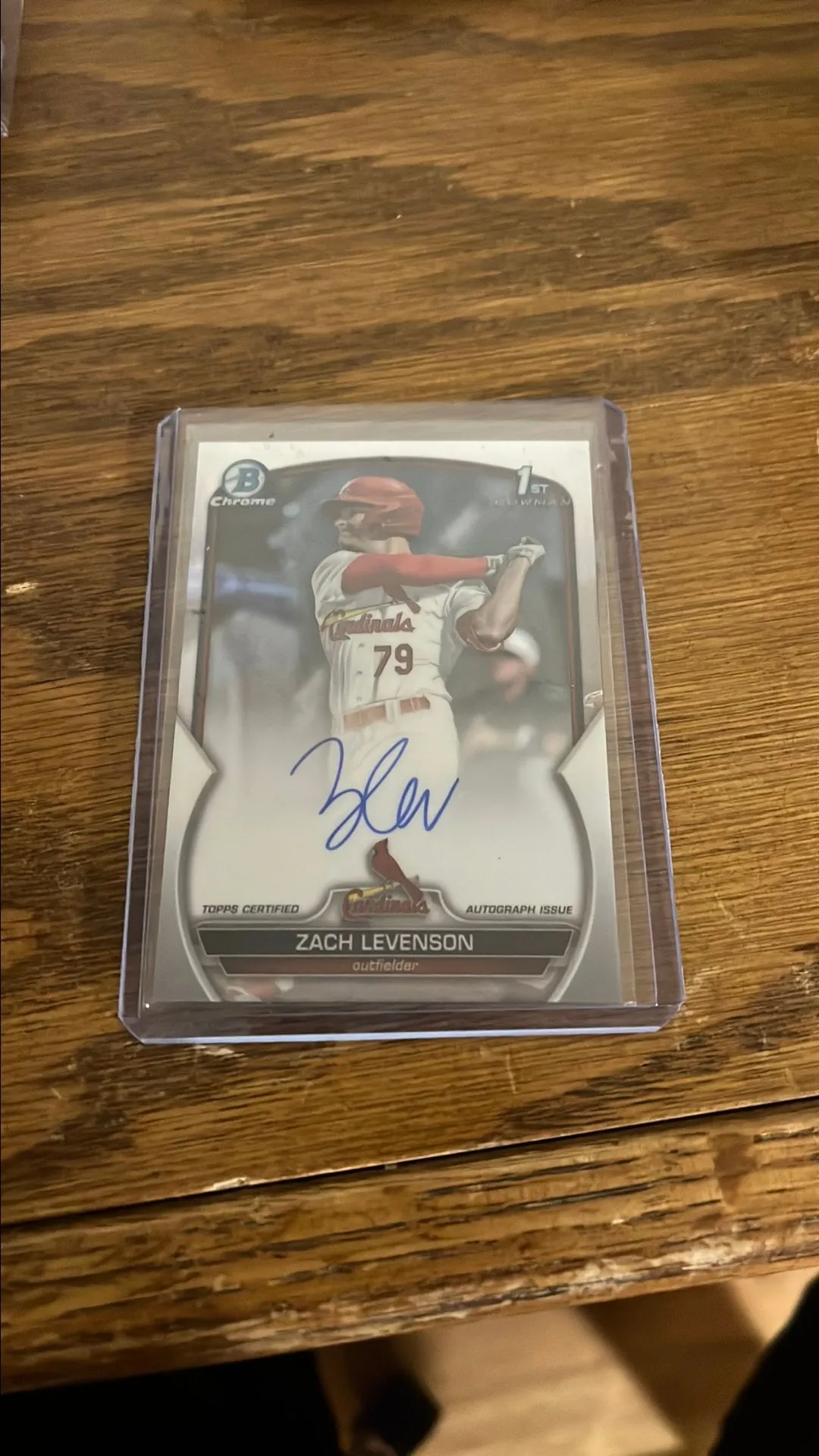 Product image for 2023 Zach Levenson On Card Auto