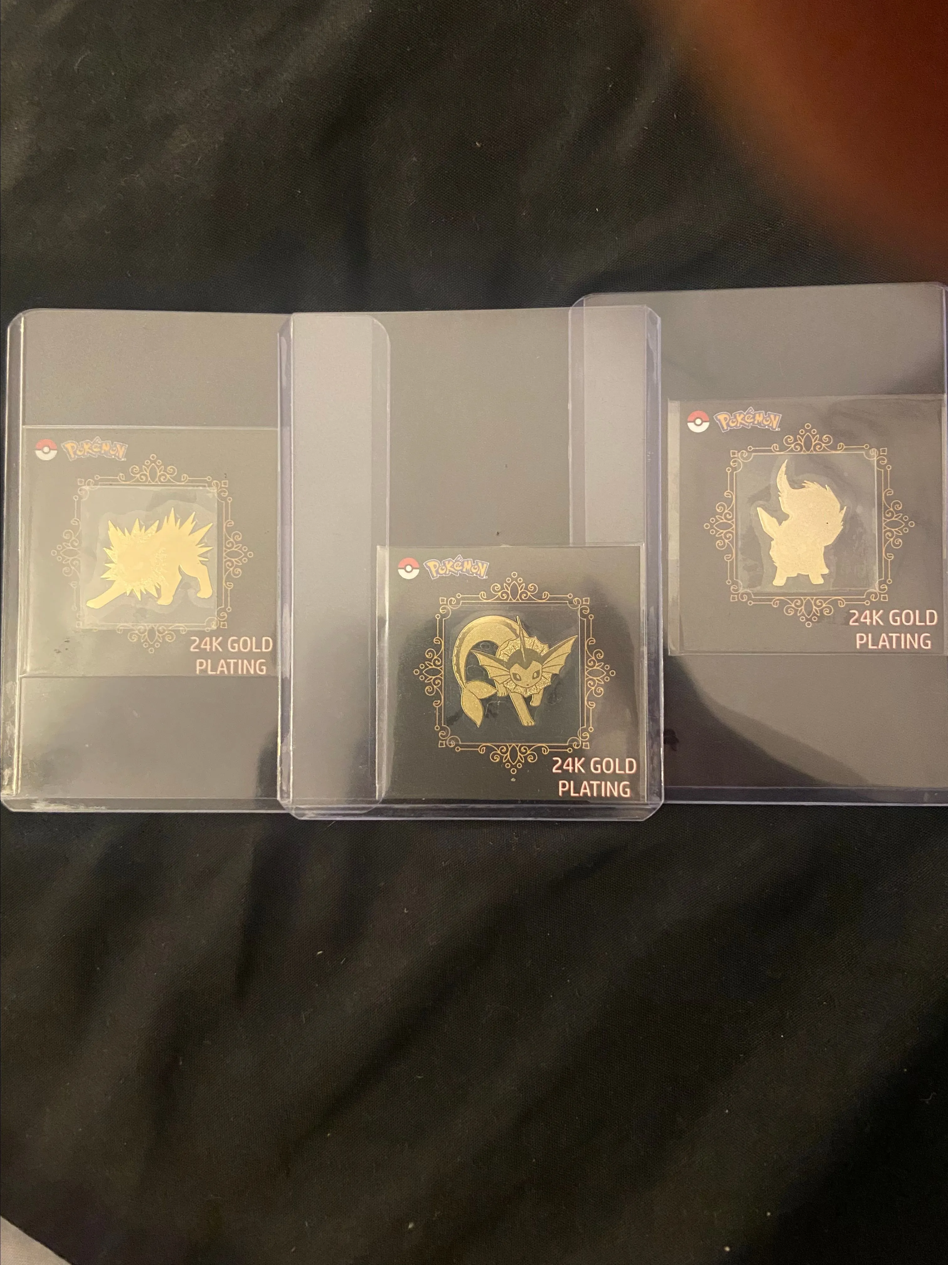 Product image for 24k gold eeveelution stickers