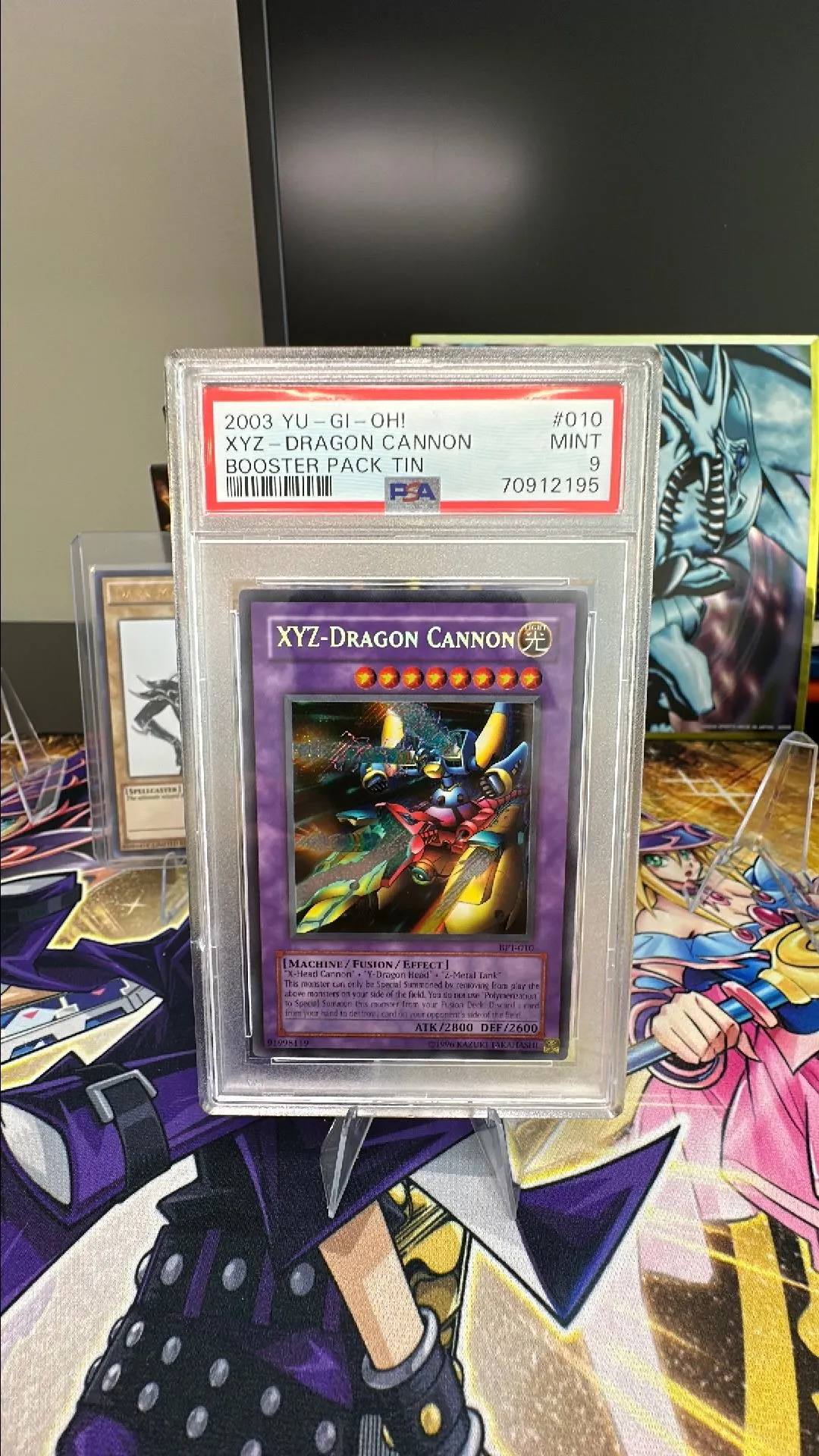 Product image for 2003 Yu-Gi-Oh! XYZ-Dragon Cannon PSA MINT 9