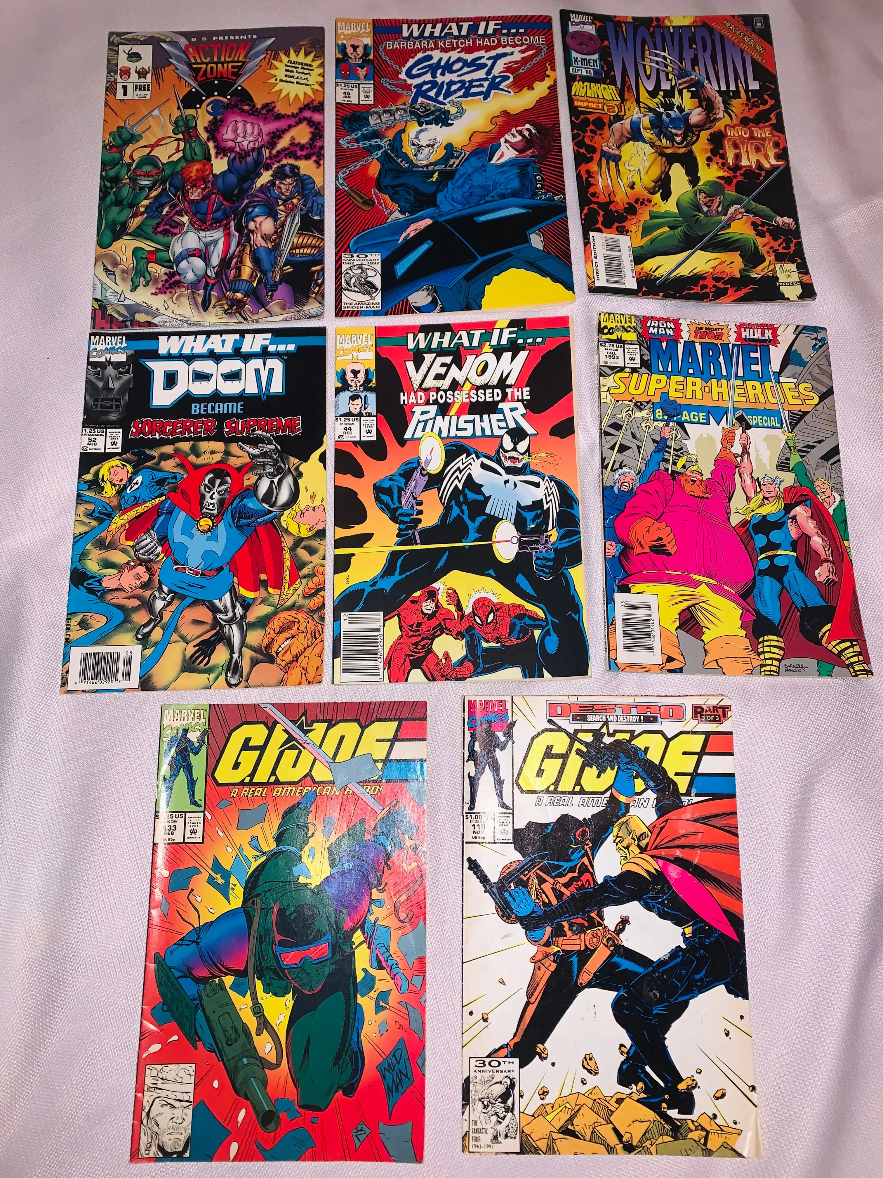 Product image for Marvel Comic Lot: G.I. Joe #133 and more