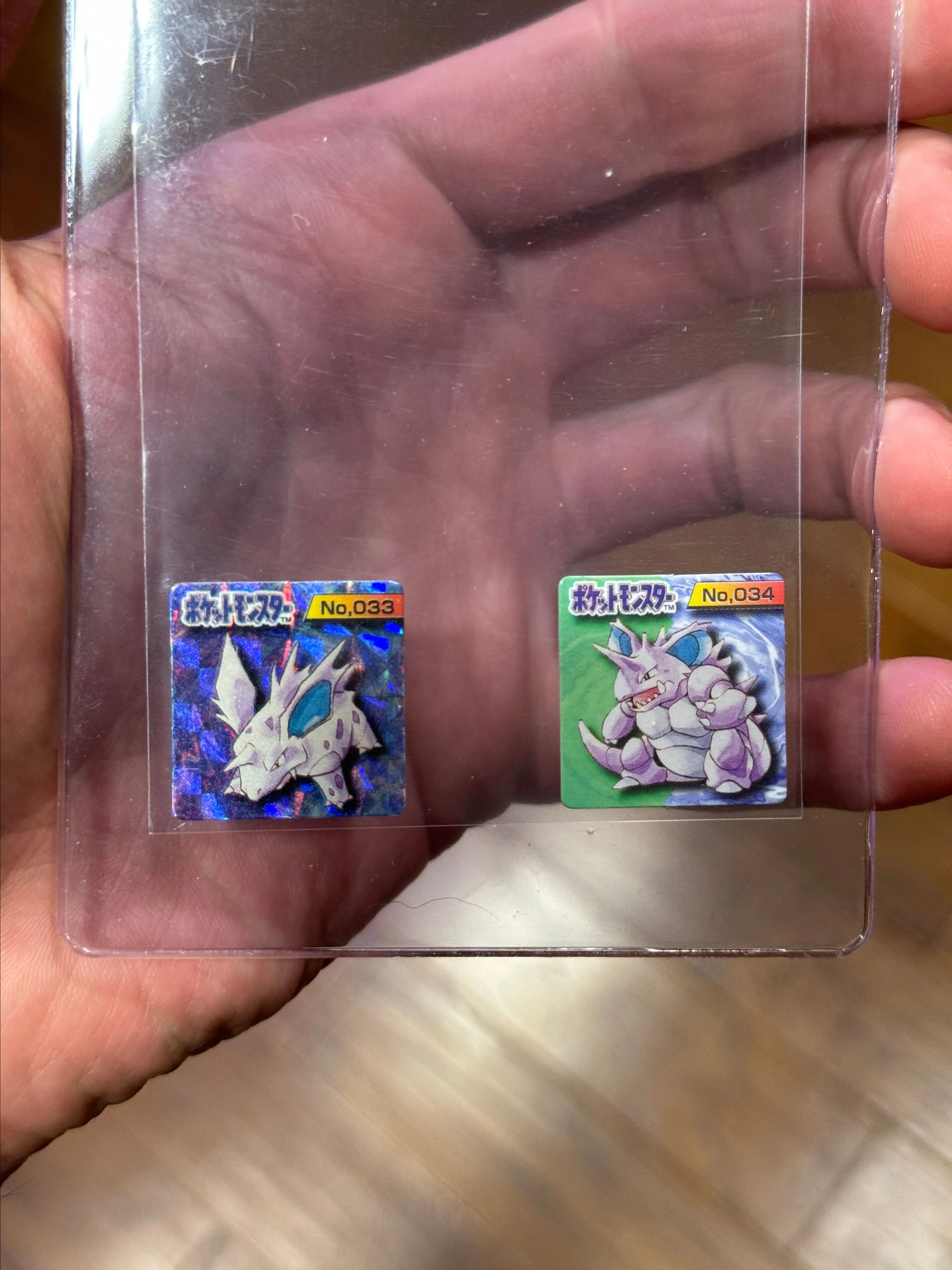 Product image for Nidorino Nidoking Gb pocket mini cards