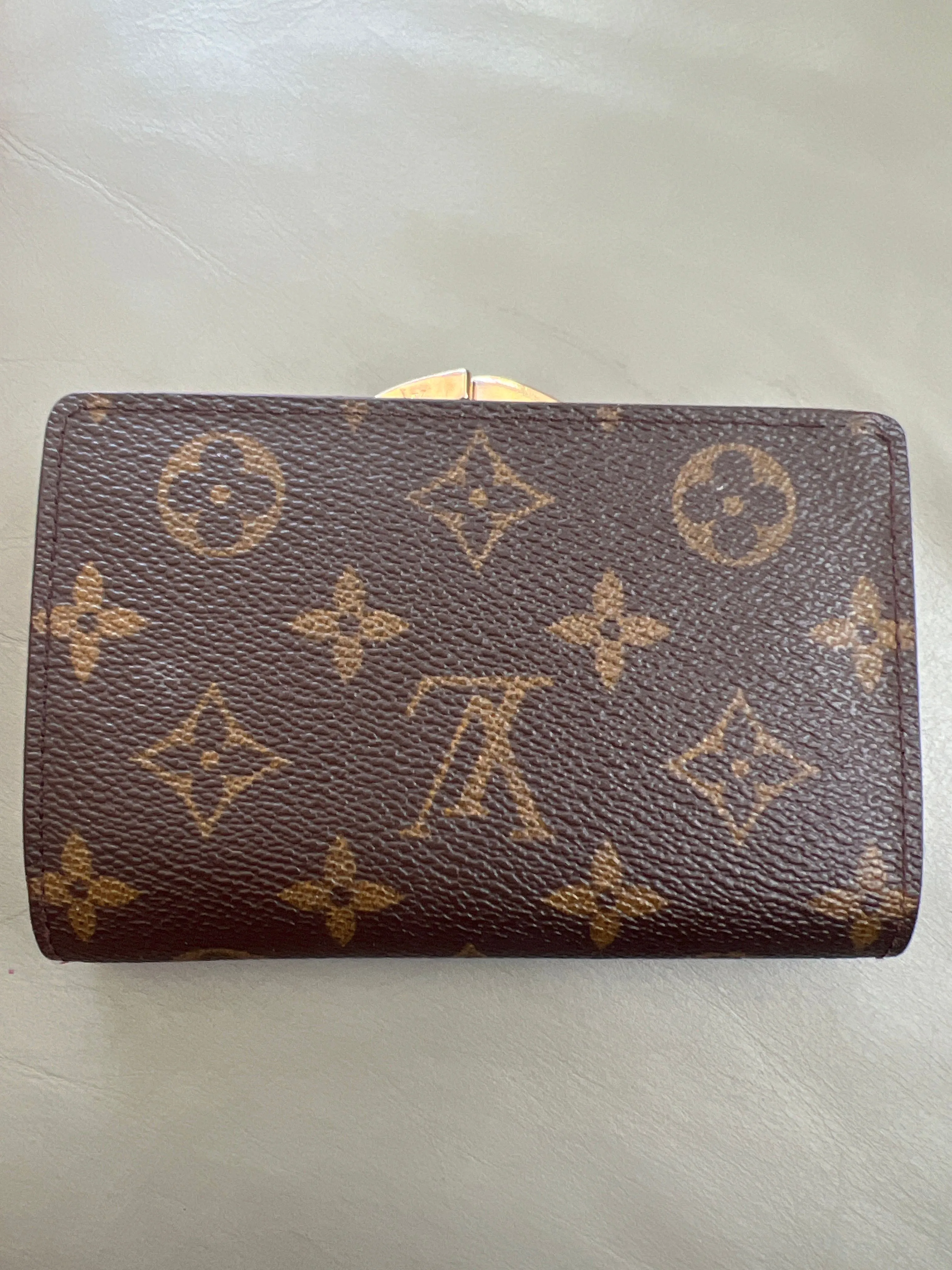 Product image for Louis Vuitton Monogram kisslock wallet