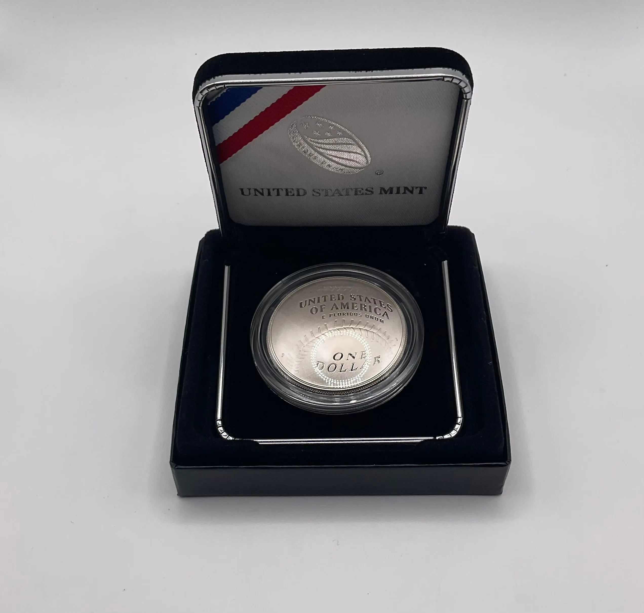 Product image for 2014-P Baseball Hall of Fame commemorative Silver Dollar Coin Program