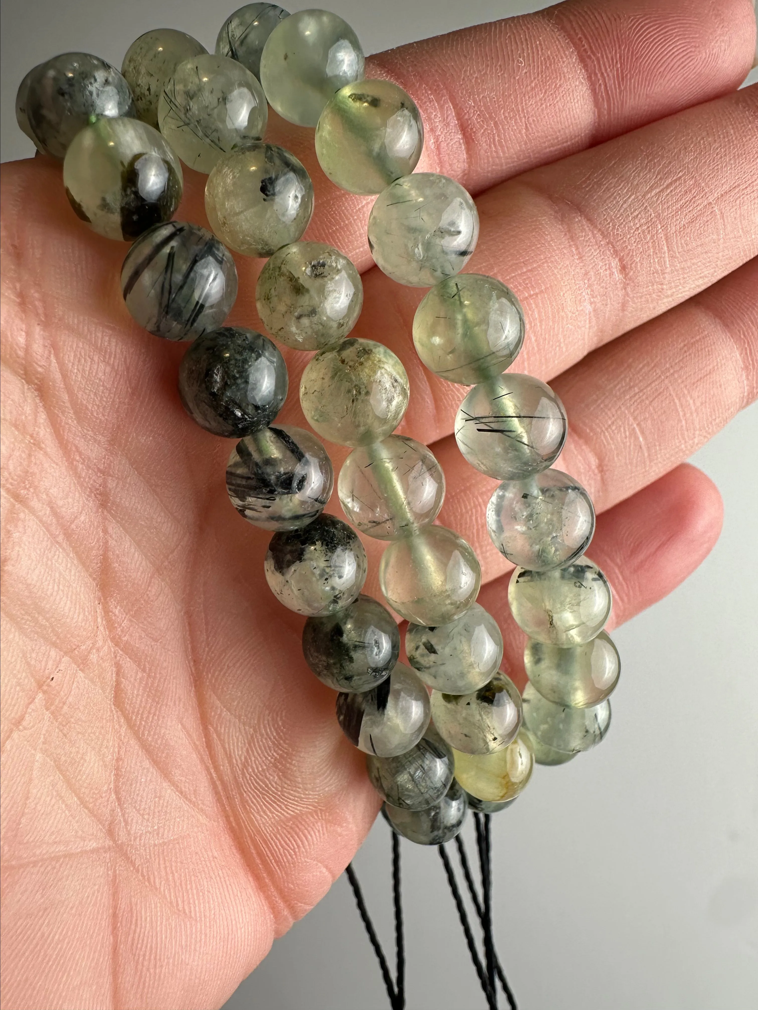 Product image for Prehnite Beaded Bracelet (8mm)