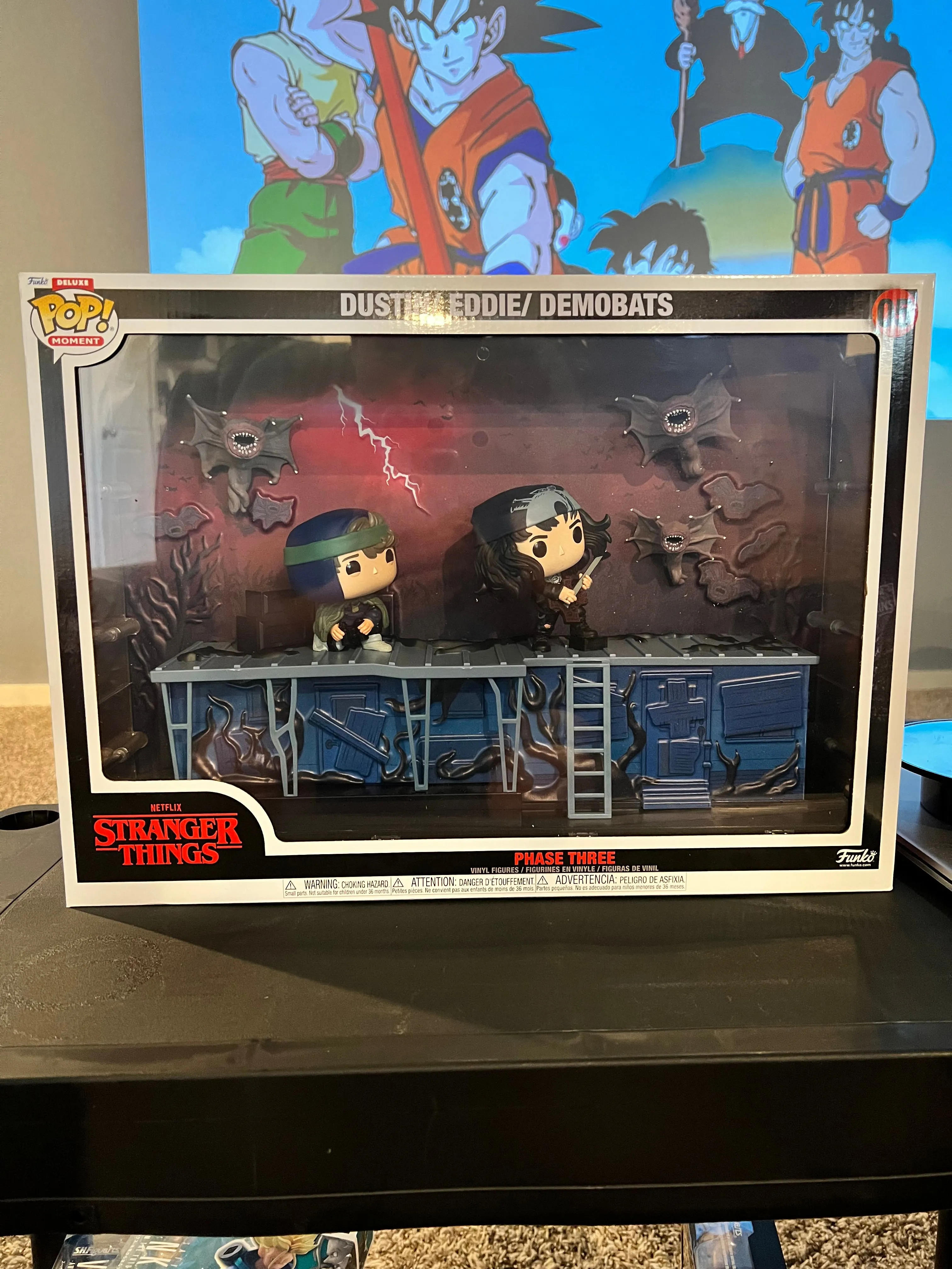 Product image for Stranger things Dustin eddie demobats funko pop deluxe