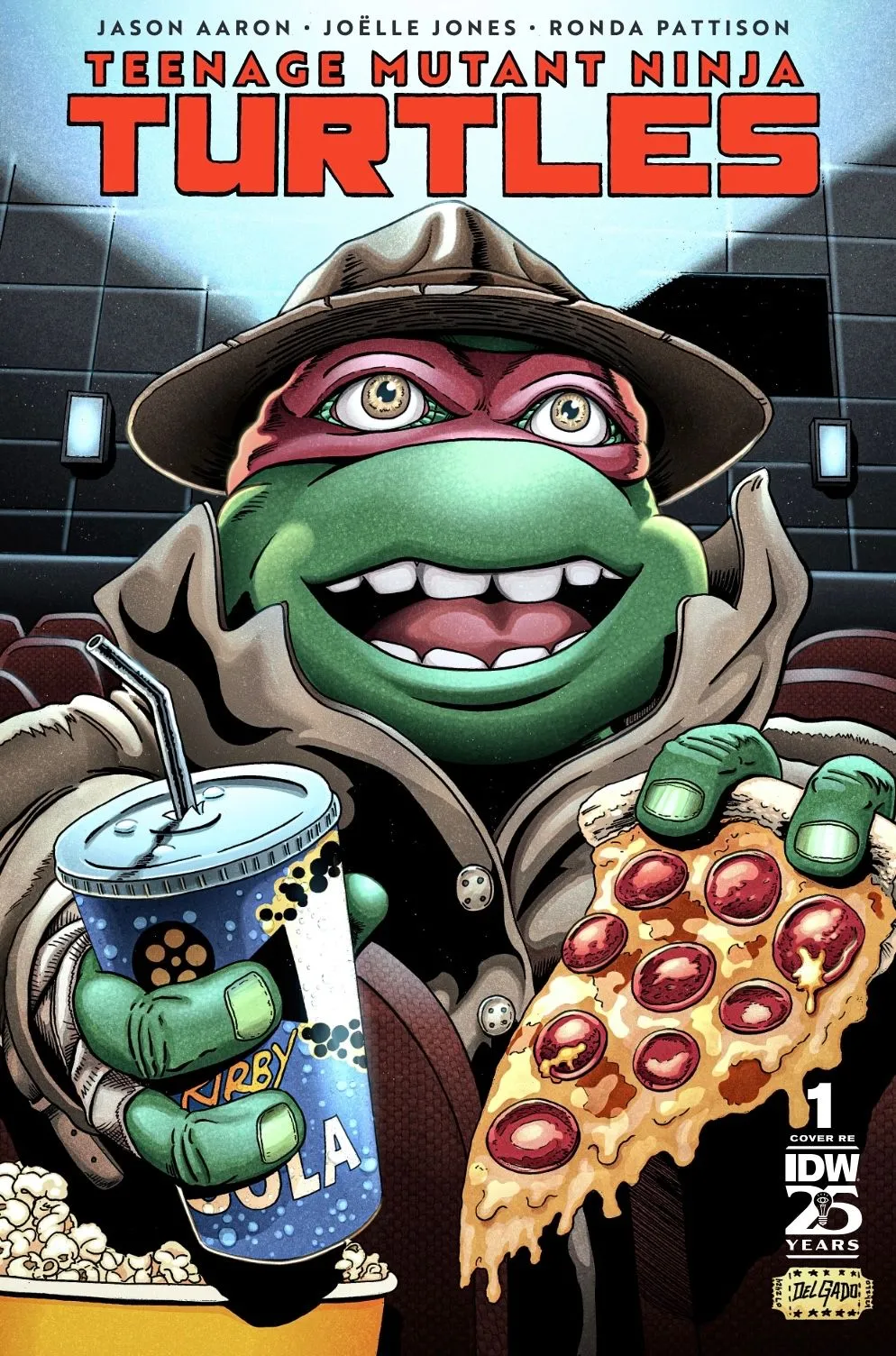 Product image for TMNT #1 Delgado Variant with Remark