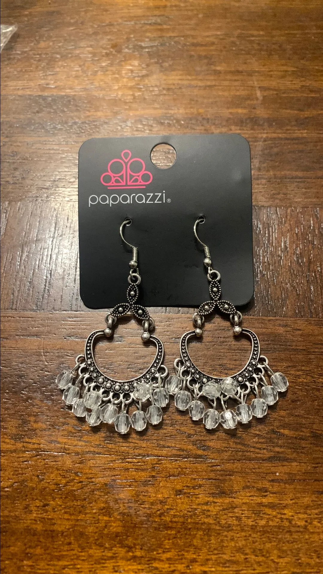 Product image for Babe alert white earring