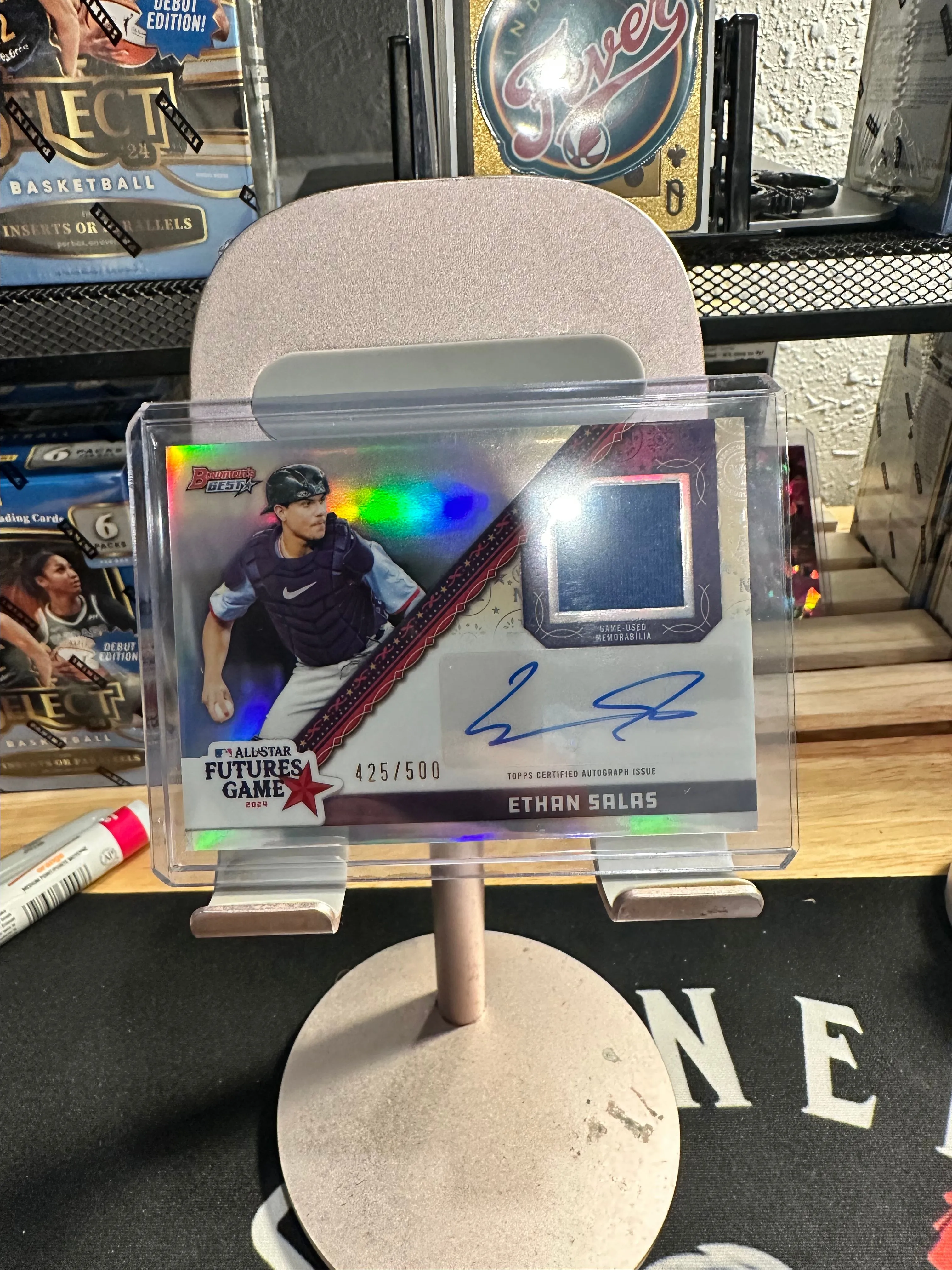 Product image for ETHAN SALAS BOWMANS BEST RELIC AUTO 425/500