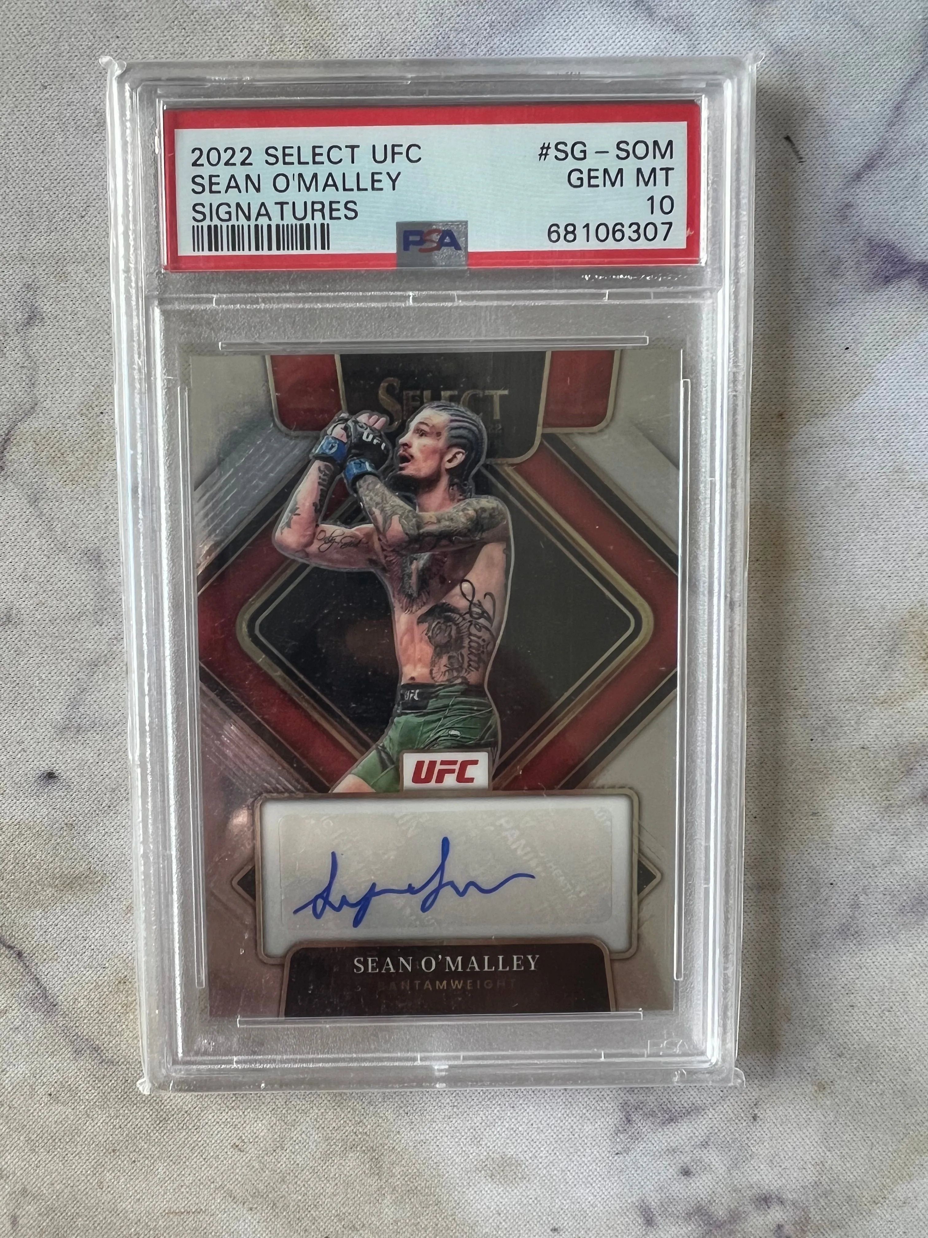 Product image for 2022 Select Sean O’Malley PSA 10 Auto