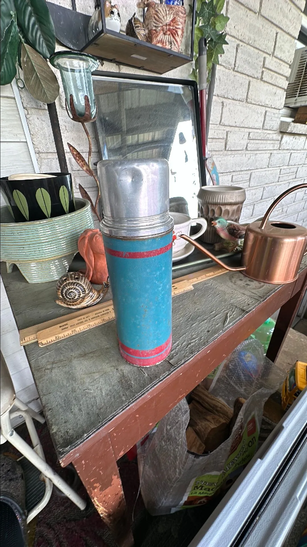 Product image for J. C. Higgins very vintage thermos.