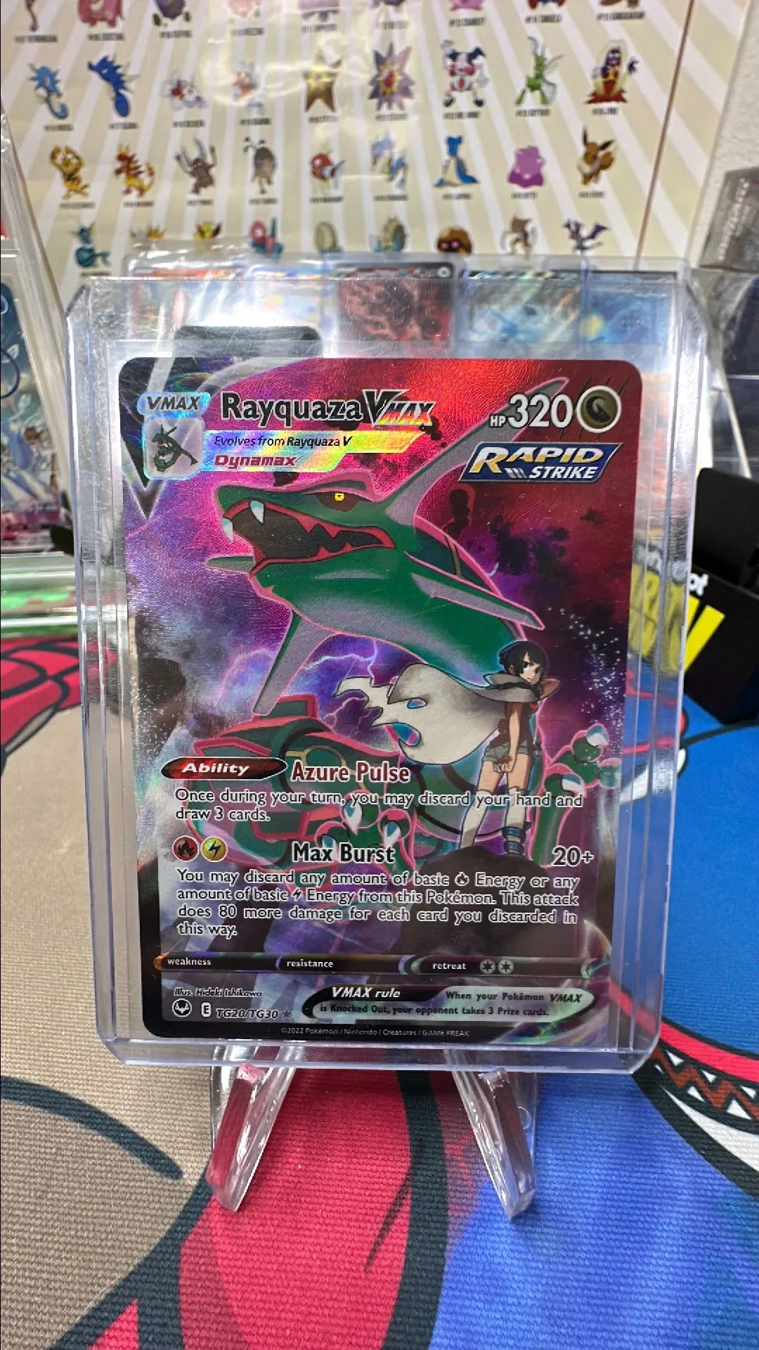 Product image for Rayquaza VMAX TG20/TG30