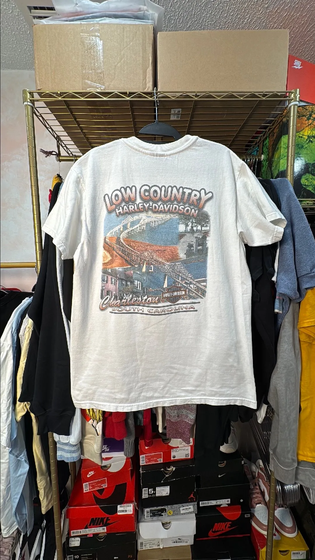 Product image for Vintage 1998 Harley Davidson Charleston Medium