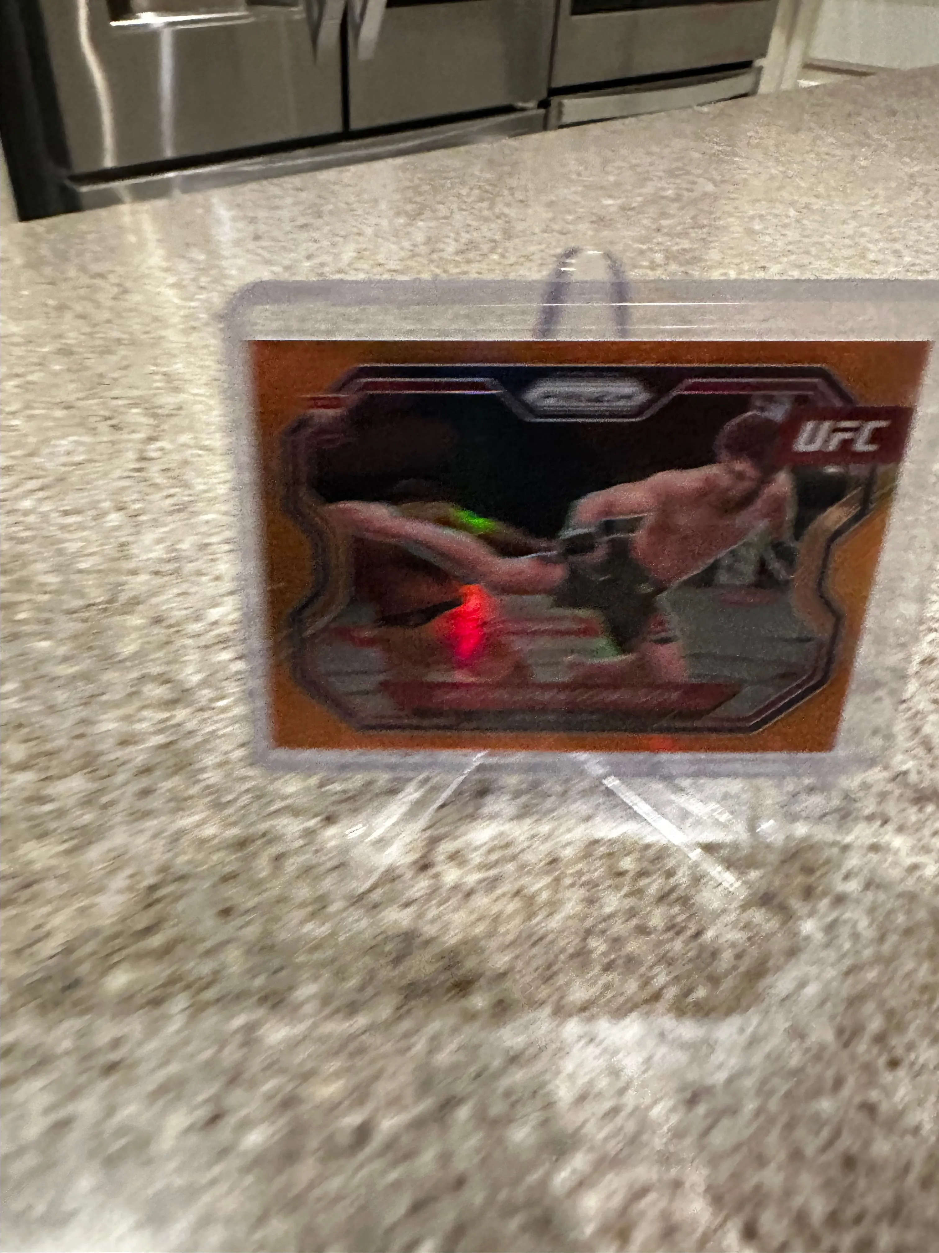 Product image for 2021 panini Prizm ufc said Nurmagomedov Orange Prizm rookie /99 ,