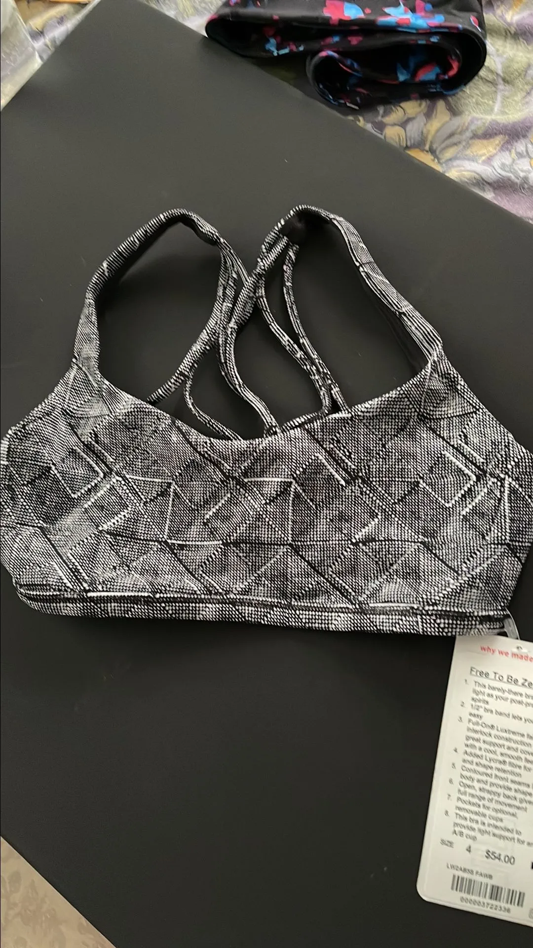 Product image for Lot of 2 new with tags Lululemon active tops size 4