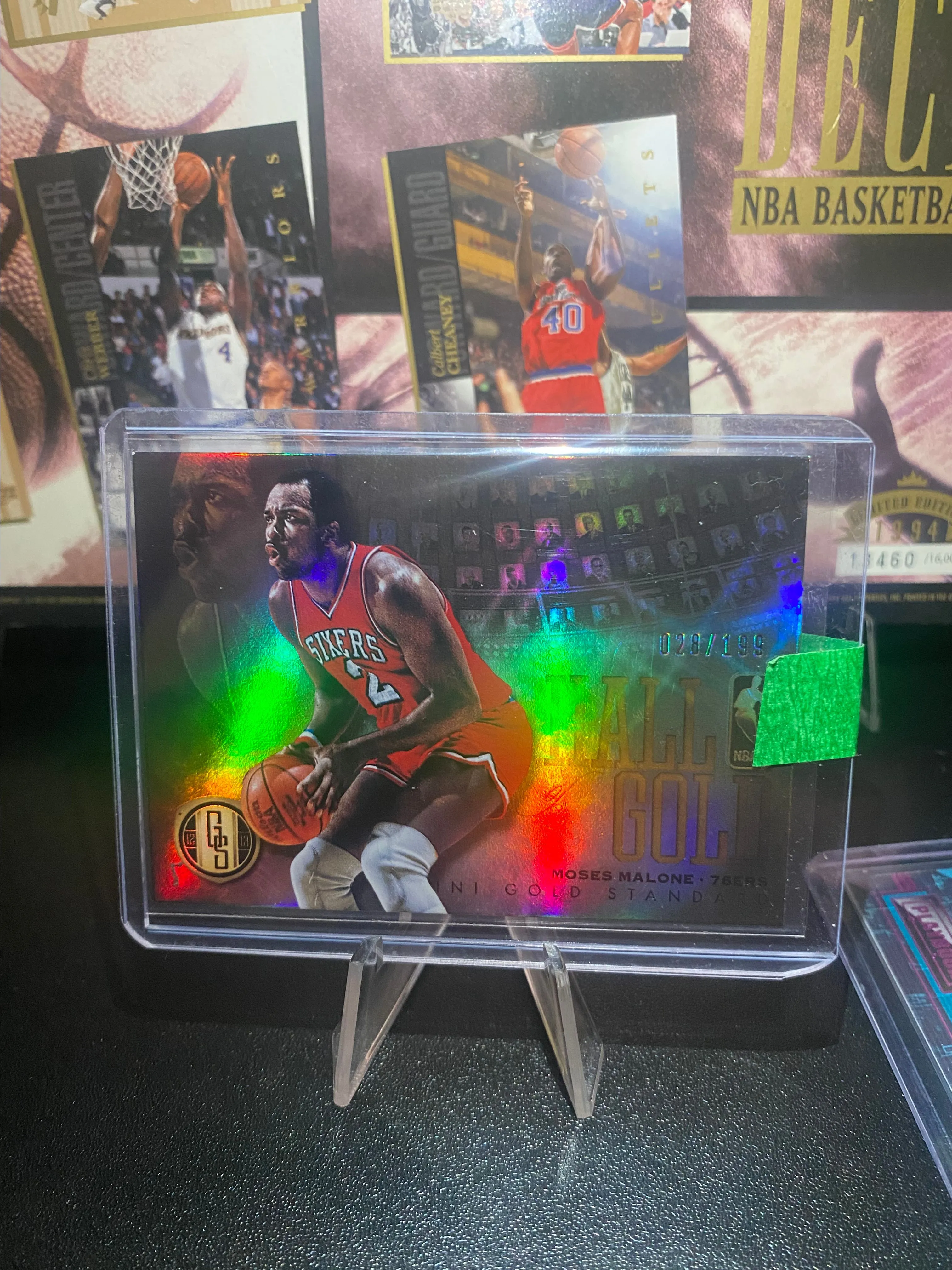 Product image for Gold standard Moses Malone 128/199