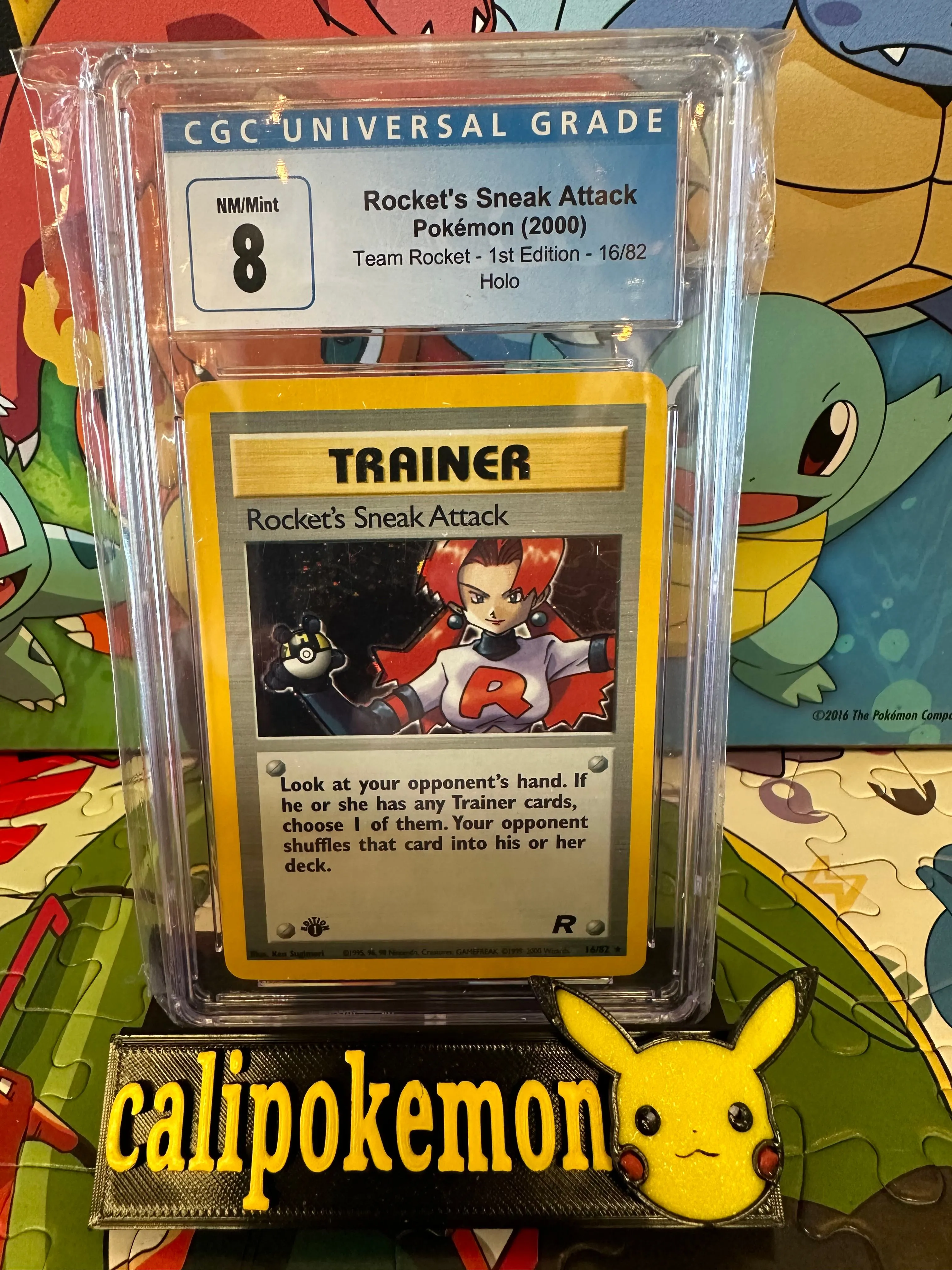Product image for Rocket’s Sneak Attack 16/82 1st edition CGC 8