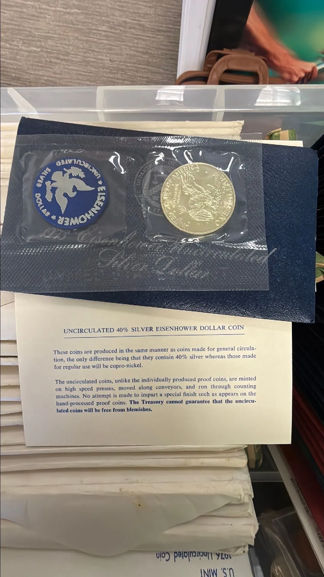 Product image for 40% Eisenhower Dollar Uncirculated Set