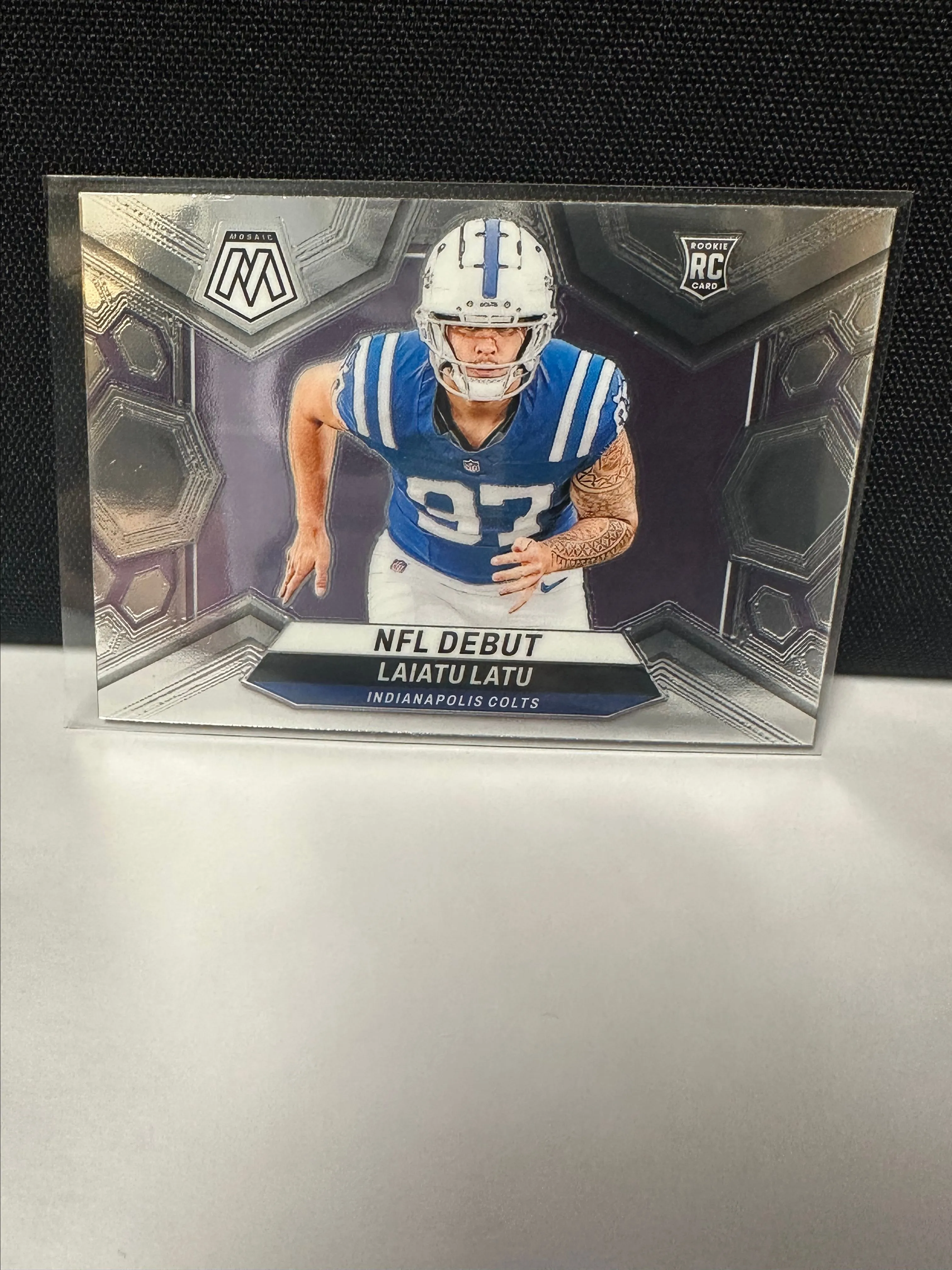 Product image for 2024 - Panini Mosiac NFL Debut Laiatu Latu Rookie Indianapolis Colts