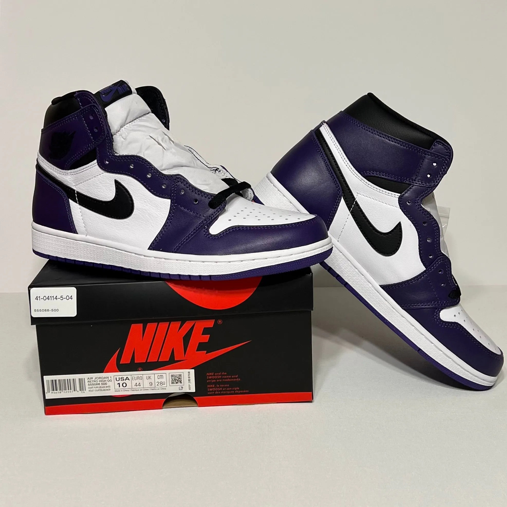 court purple size 10