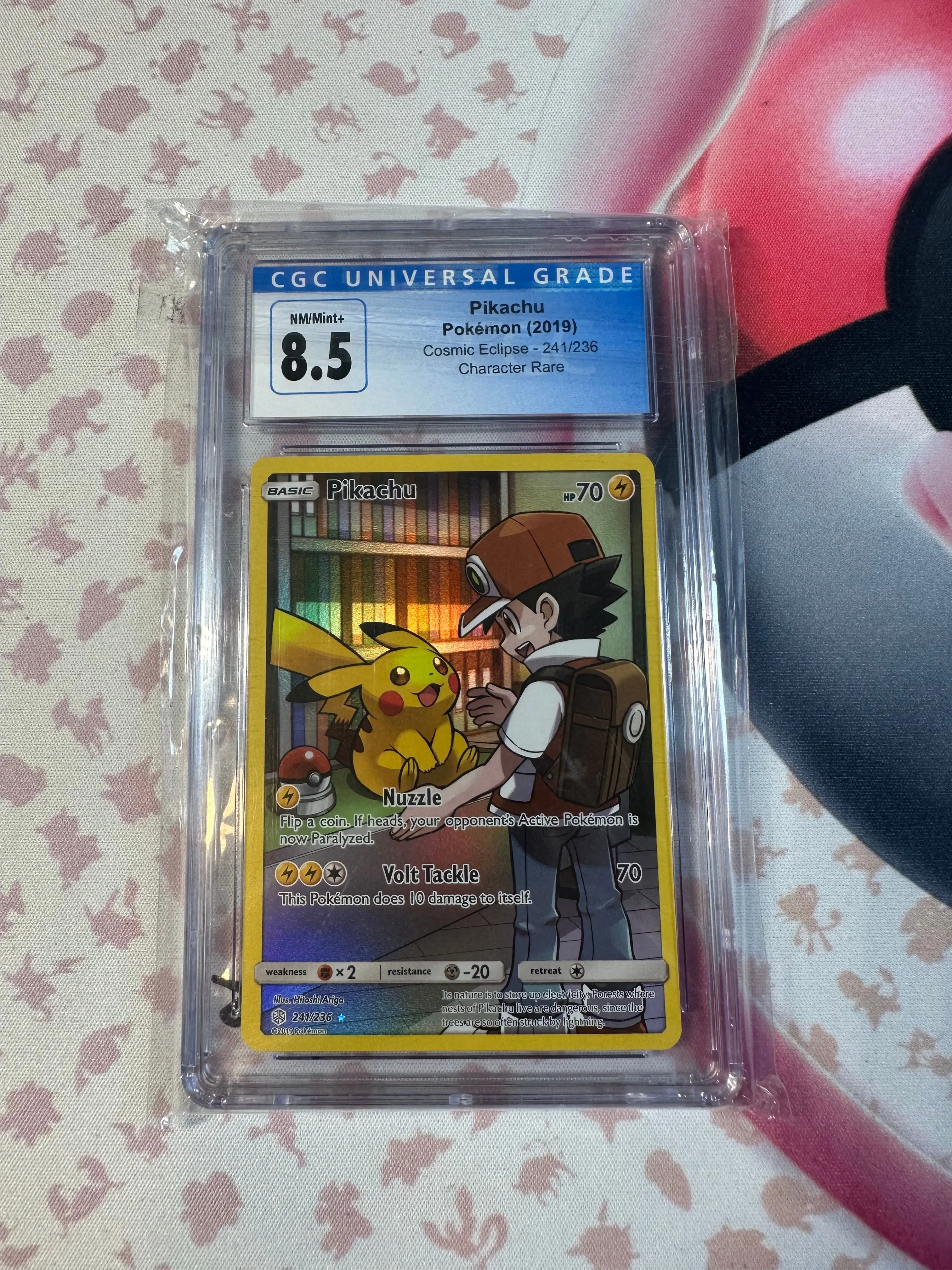 Product image for Cgc 8.5 PIKACHU
