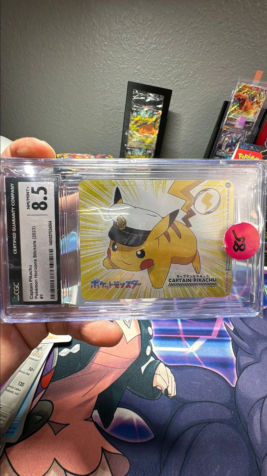 Product image for Captain Pickachu CGC 8.5