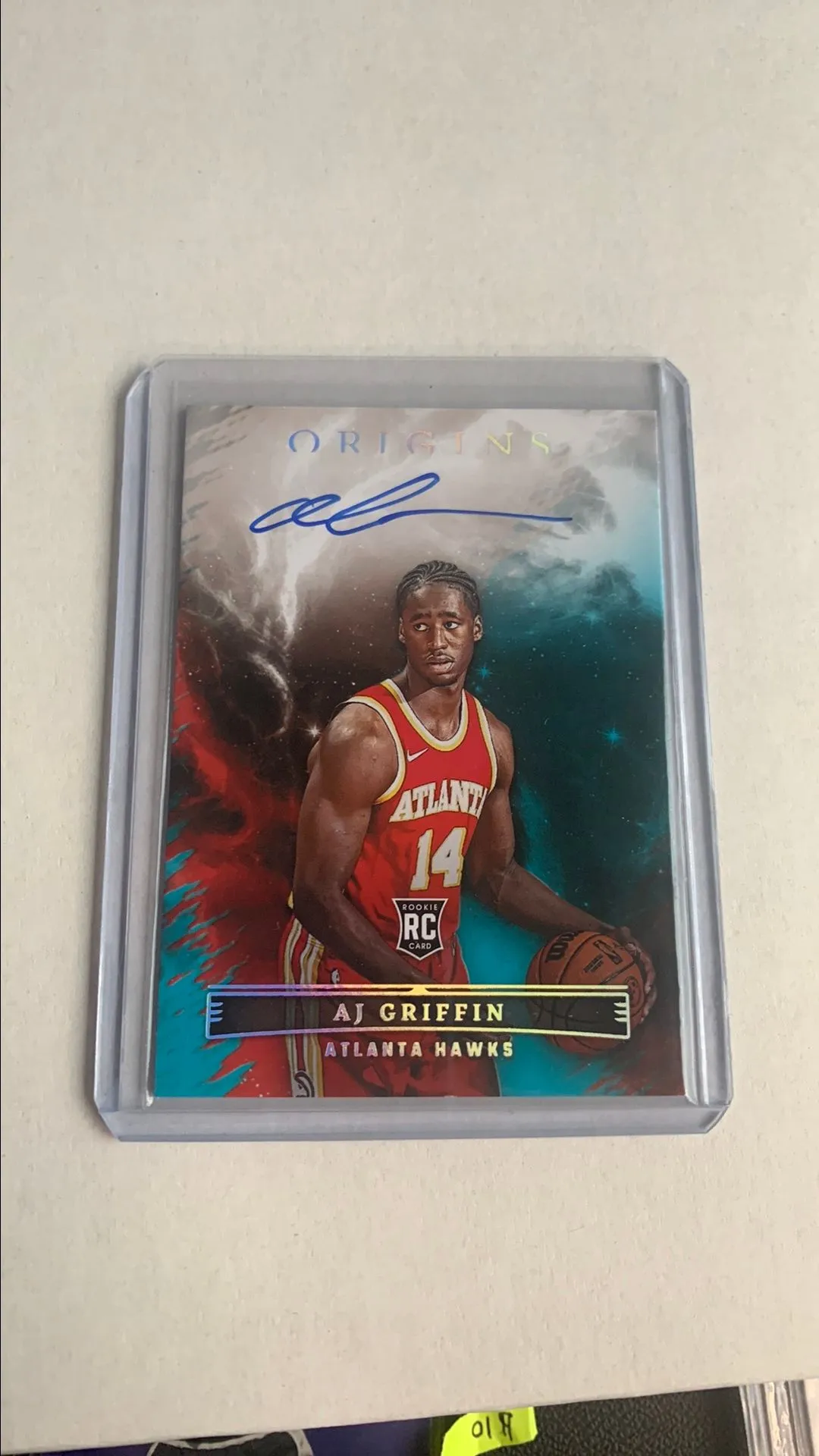 Product image for 2022-23 AJ Griffin Origins Rookie Auto Rookie