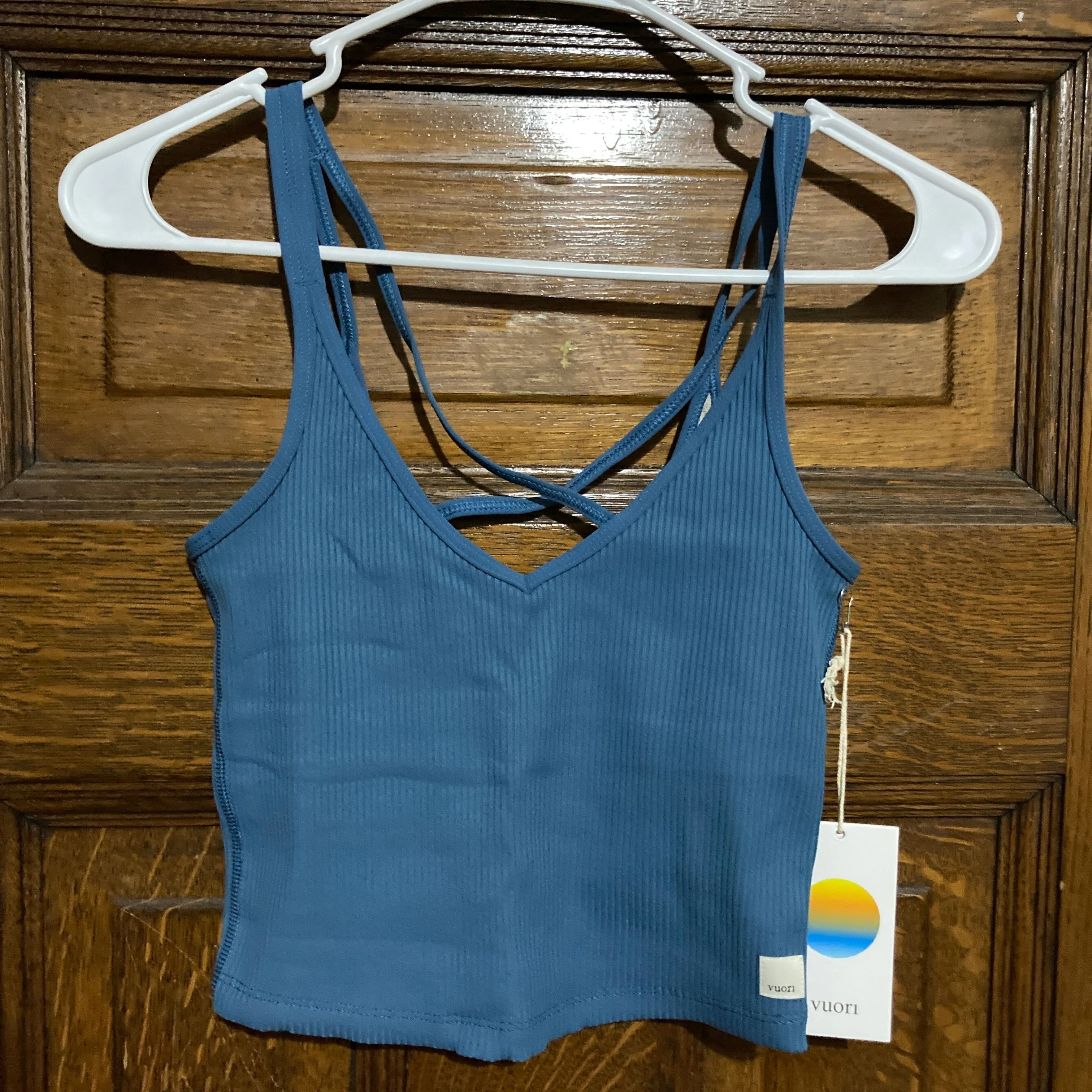 Product image for Vuori Ribbed Crop Tank