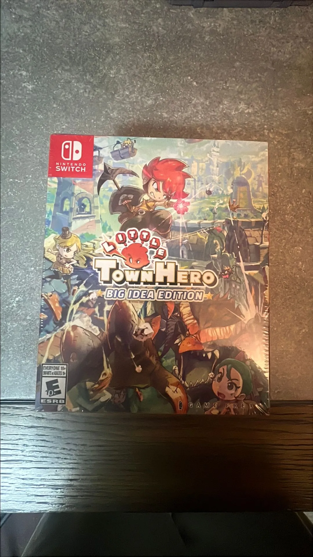 Product image for Little Town Hero Big Idea Edition Nintendo Switch NEW SEALED Collector's Box Set