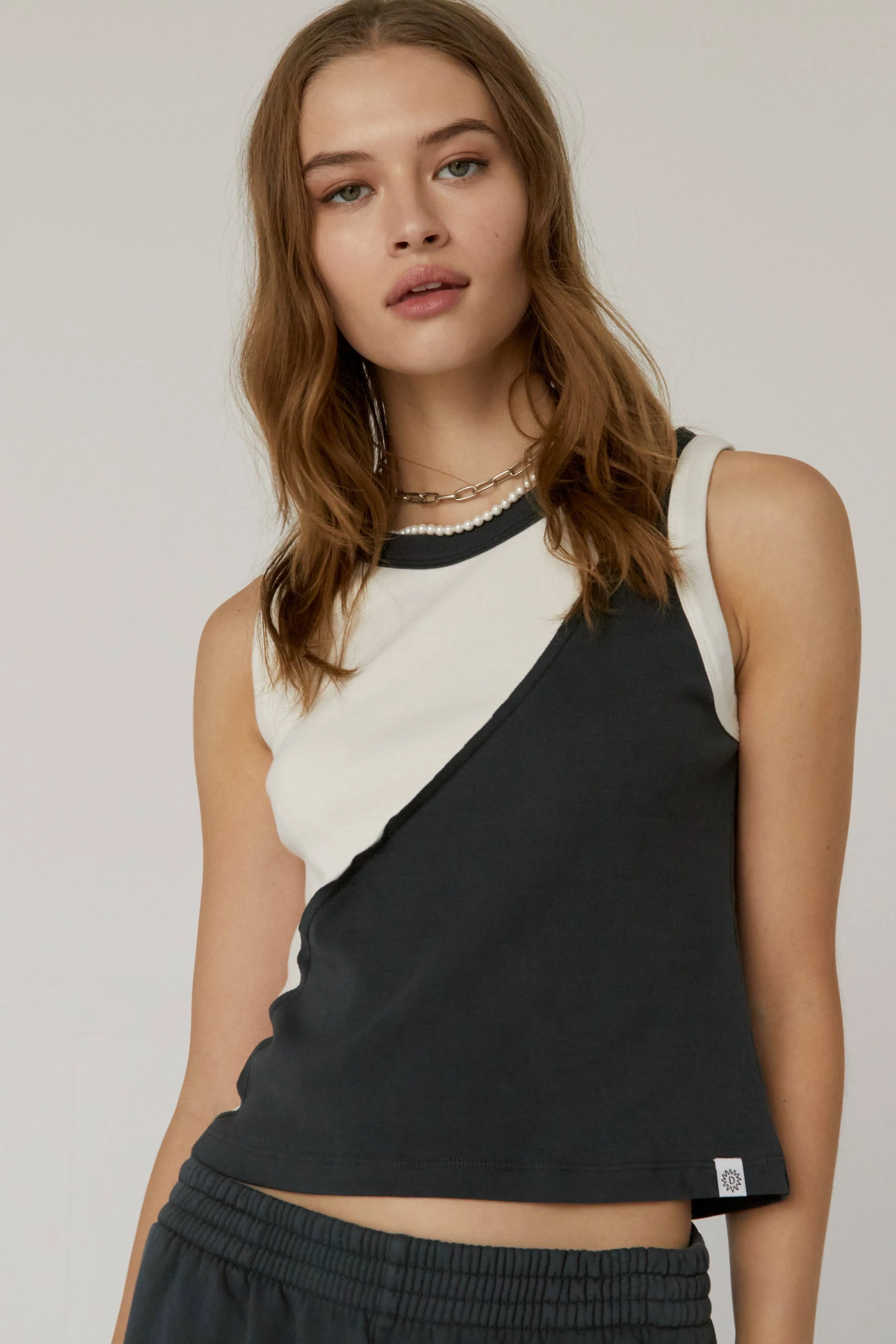 Product image for Daydreamer LA Half & Half Muscle Tank