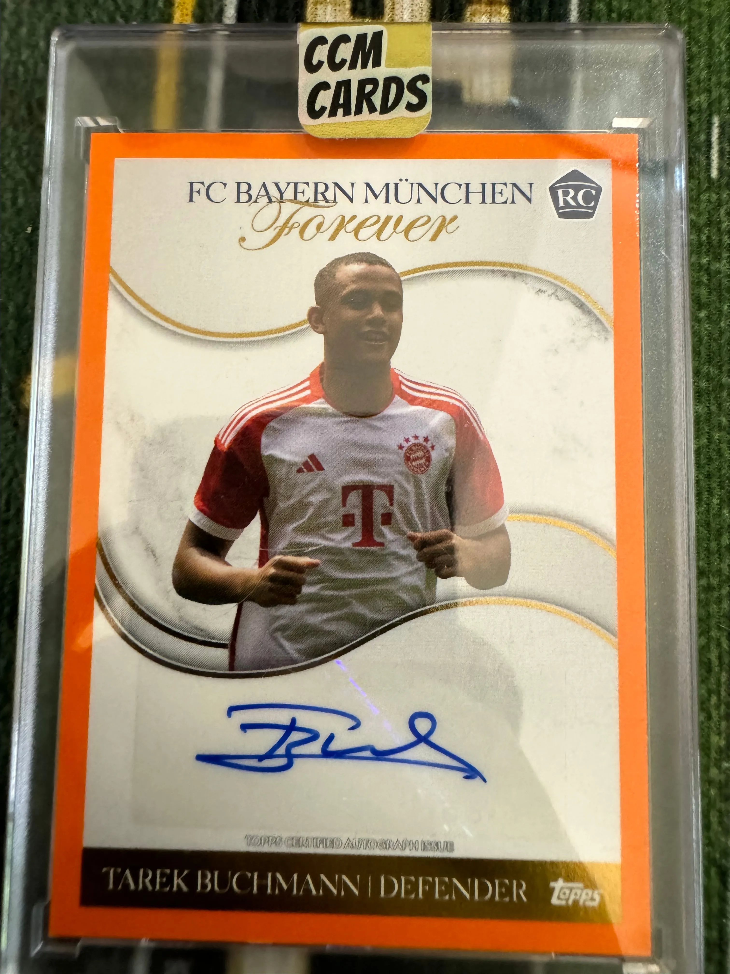 Product image for Tarik Buchmann Autograph /25 Rookie FC Bayern Forever