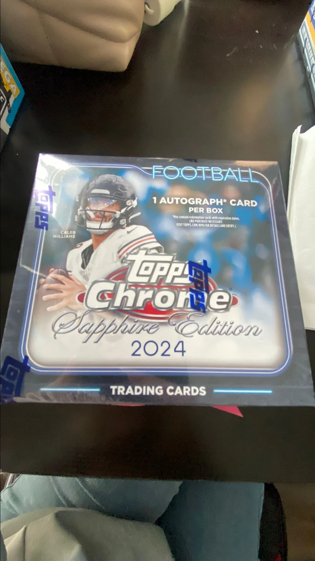 Product image for 2024 Topps Chrome Sapphire Edition box