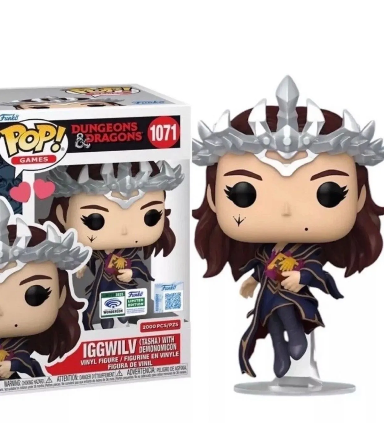 Product image for IGGWILV TASHA DUNGEONS & DRAGONS 2025 WONDERCON FUNKO POP! OFFICIAL CON STICKER