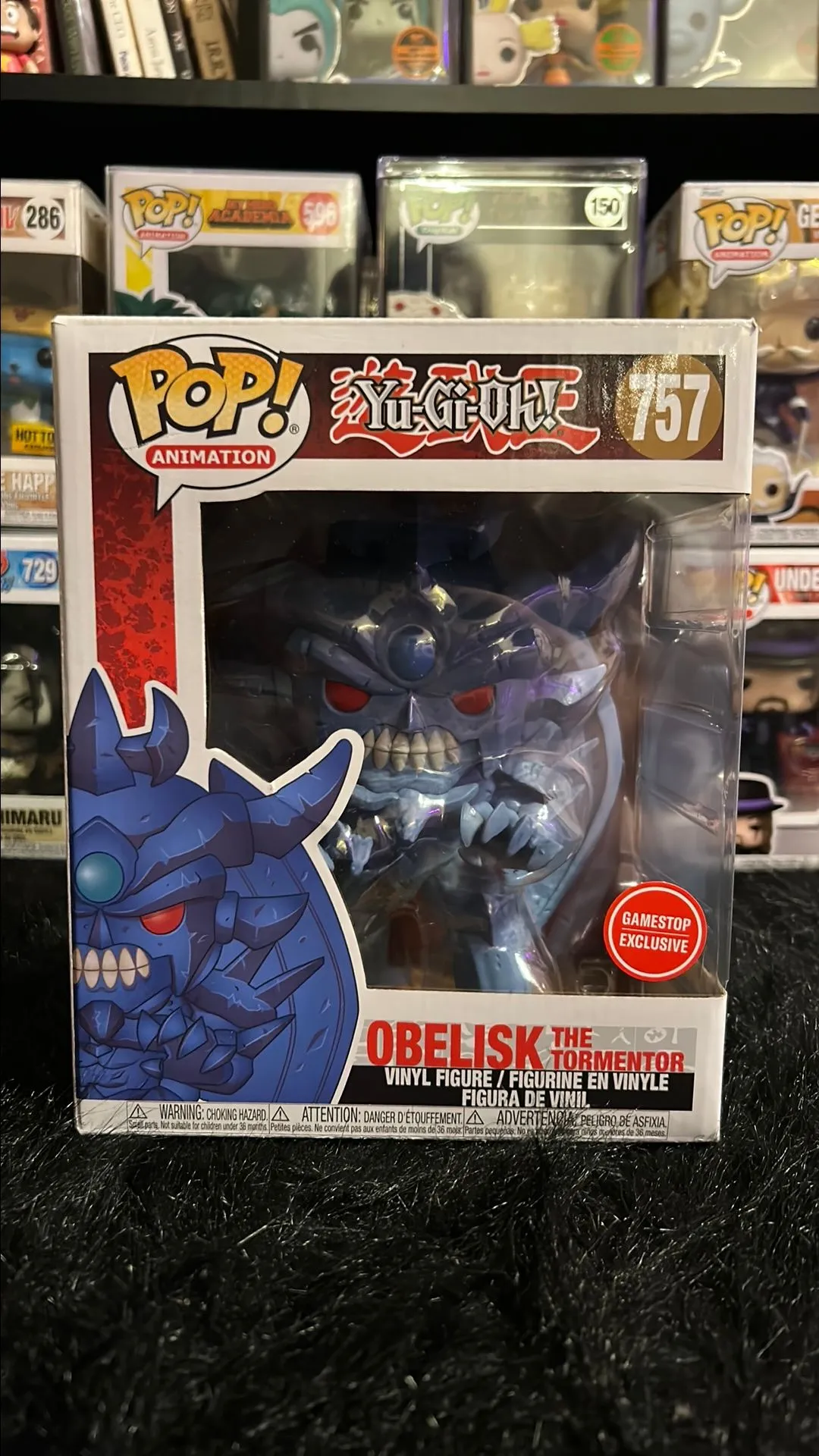Product image for Obelisk the Tormentor #757, (Yu-Gi-Oh) Gamestop, 6in