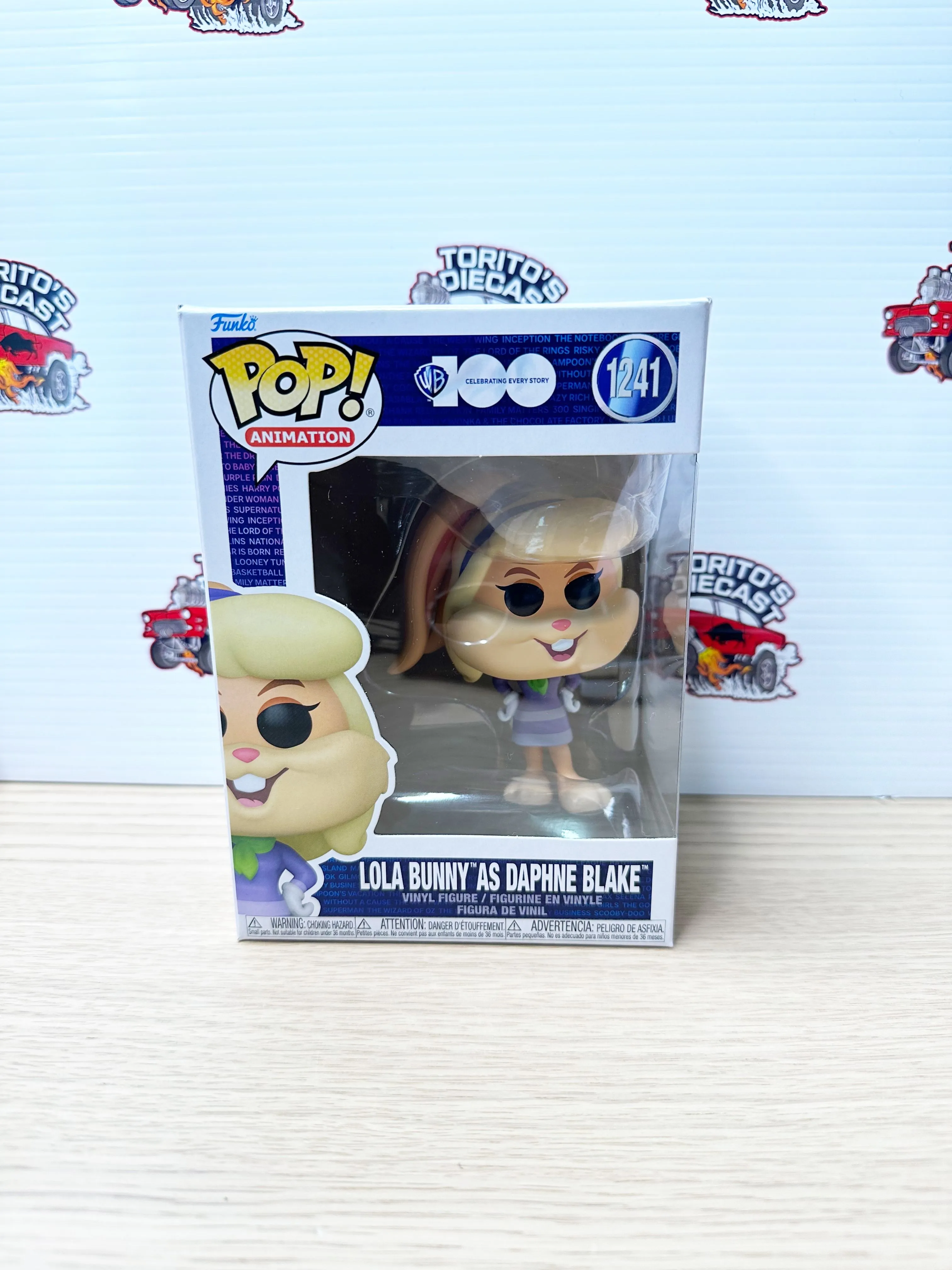 Product image for Funko Pop! Lola Bunny As Daphne Blake #1241 WB 100th Anniversary