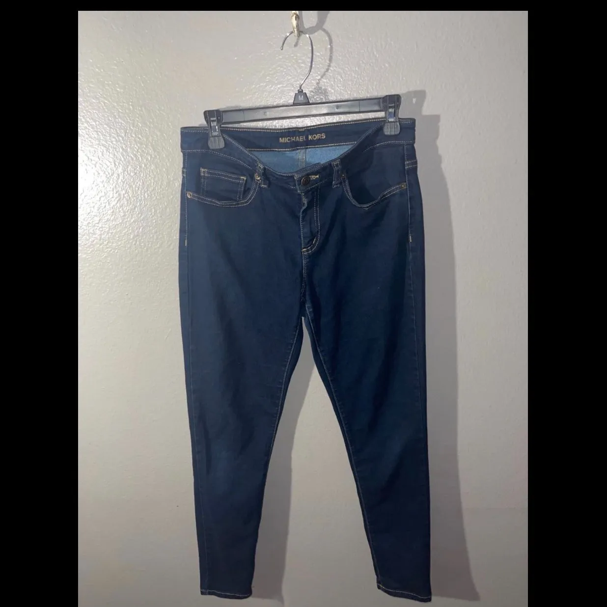 Product image for MICHAEL KORS IZZY SKINNY Blue Jeans| Size 8 Pre-owned