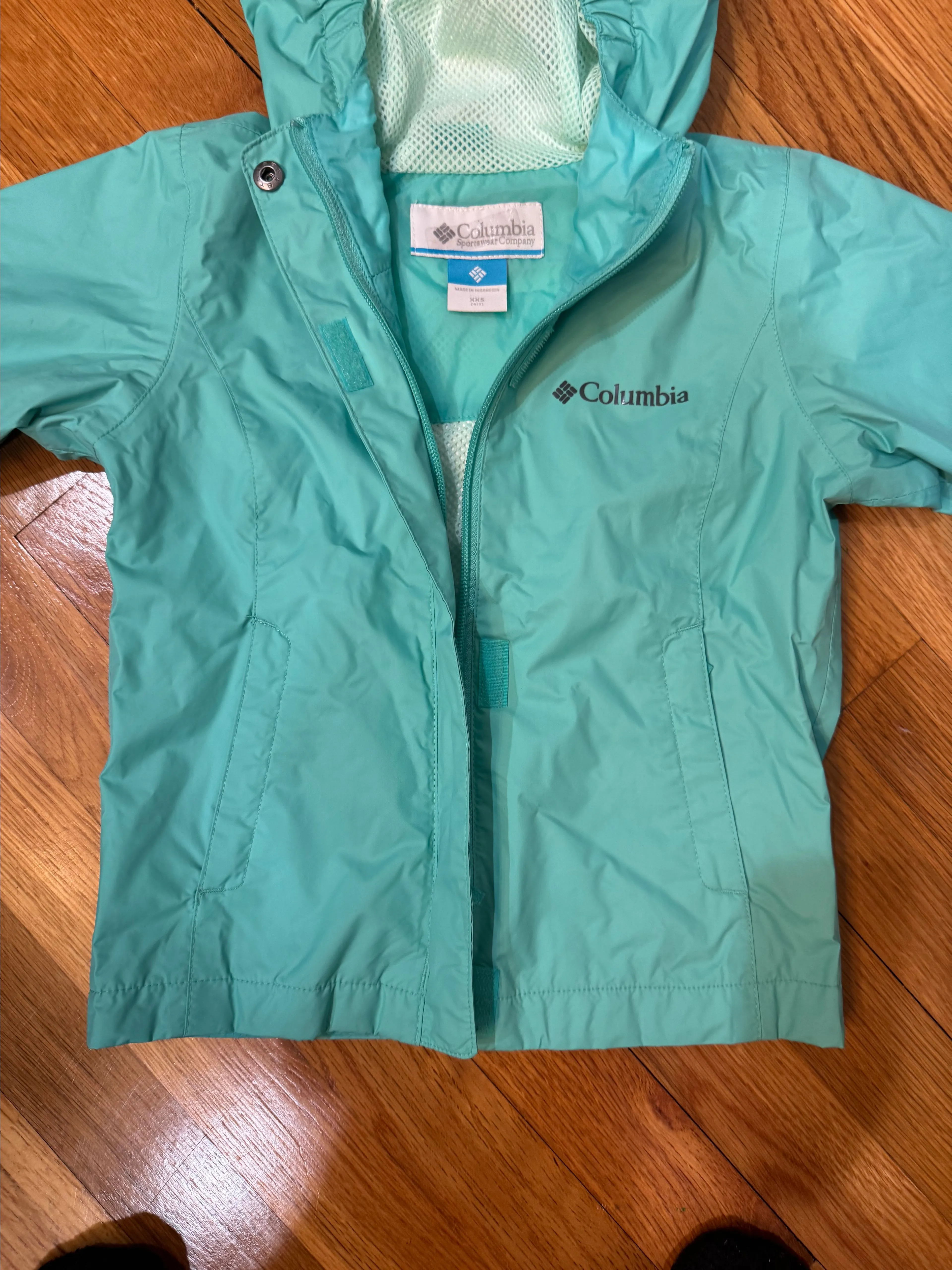 Product image for Columbia size xxs 4/5 unisex spring/rain jacket rain jacket Preloved excellent condition
