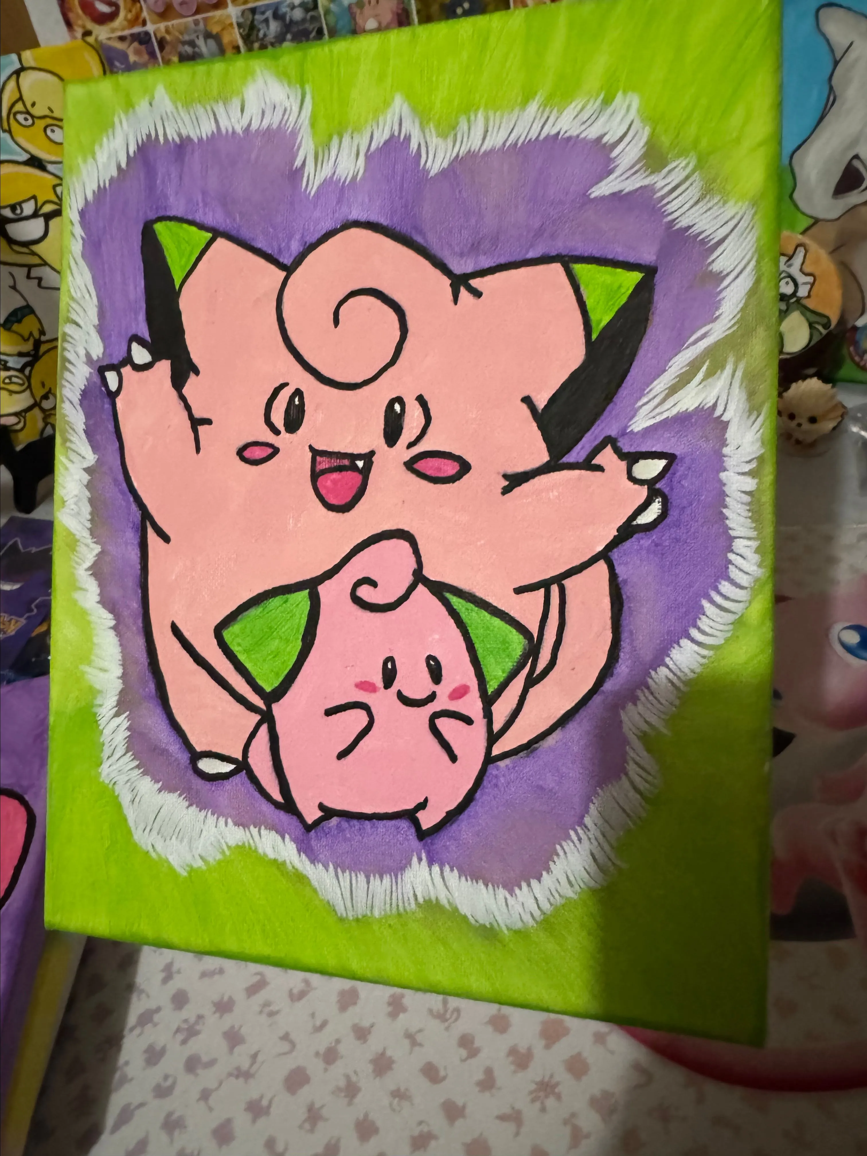 Product image for Shiny clefairy and child