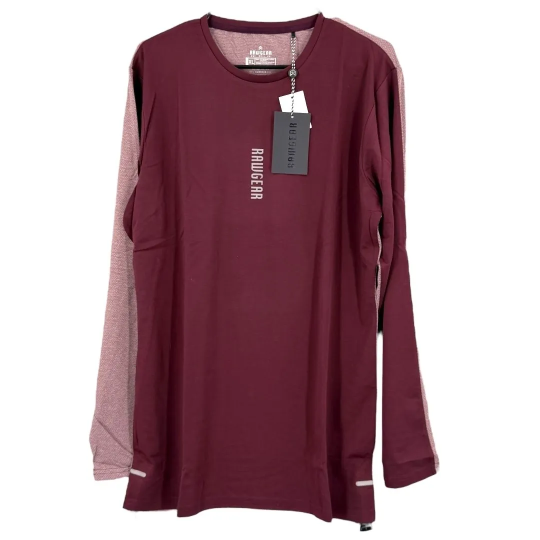 Product image for Rawgear Men's burgundy Long Sleeve Size XL BM428