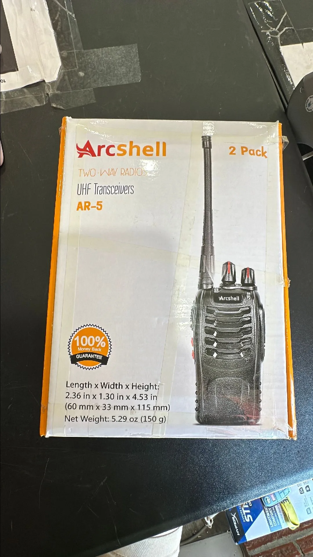 Product image for Arcshell 2 pack , two-way Radios