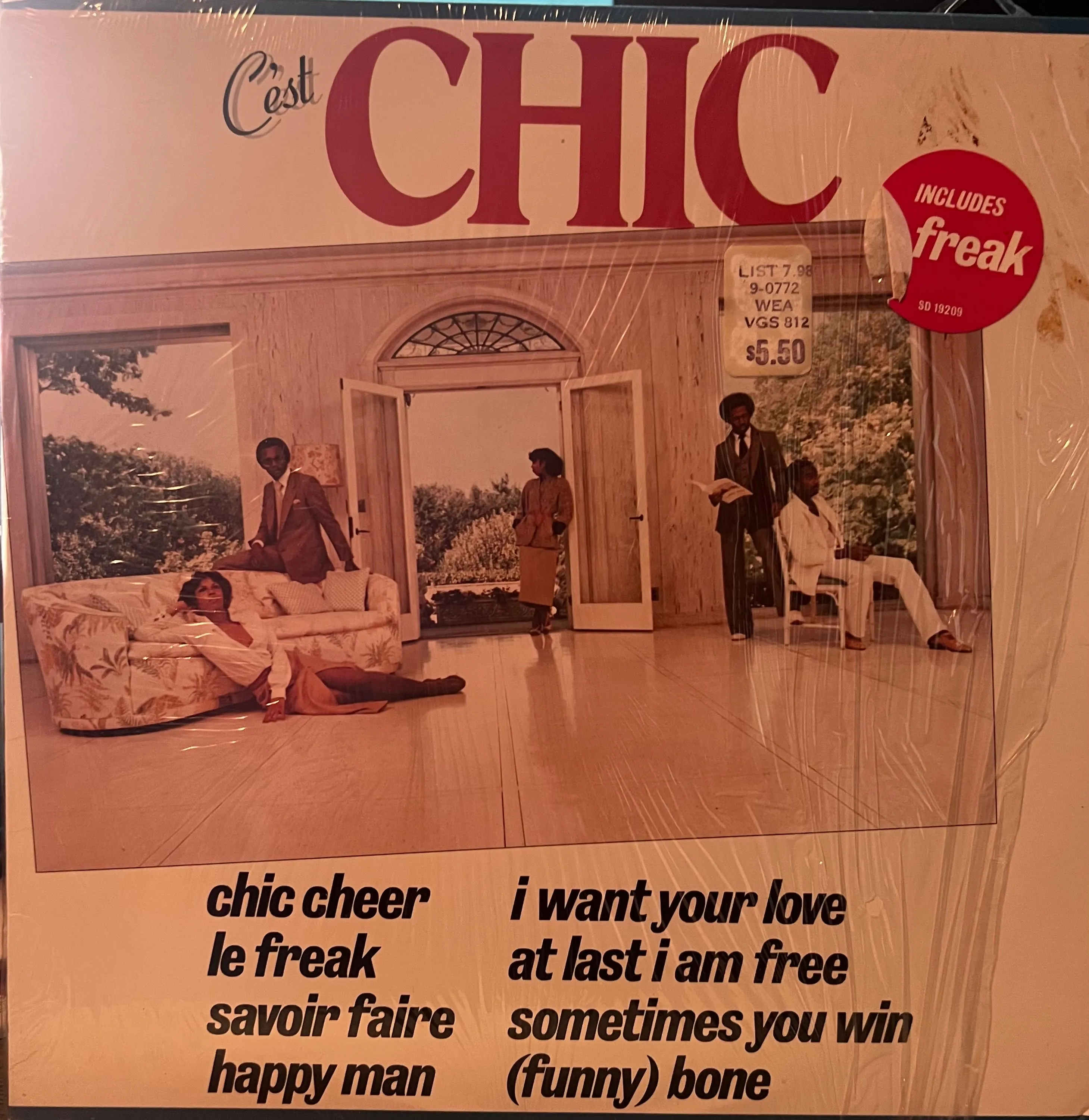 Product image for Chic; C'est Chic, Atlantic, SD-19209, 1978