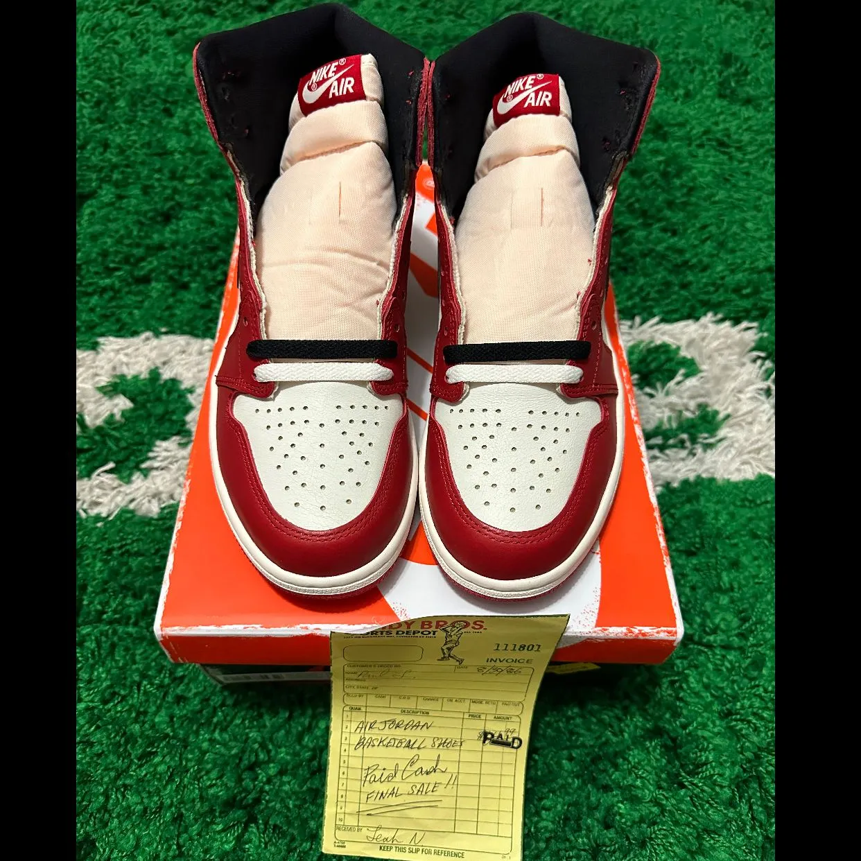 Product image for Jordan 1 High Retro OG Lost & Found Size 7Y
