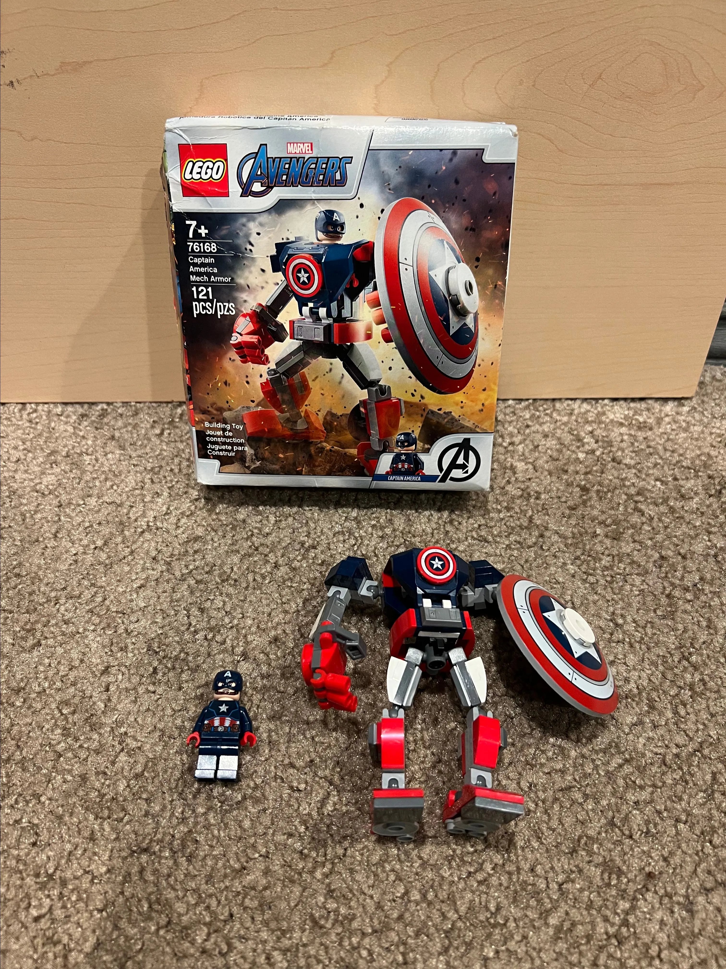 Product image for LEGO Super Heroes: Avengers Captain America 76168