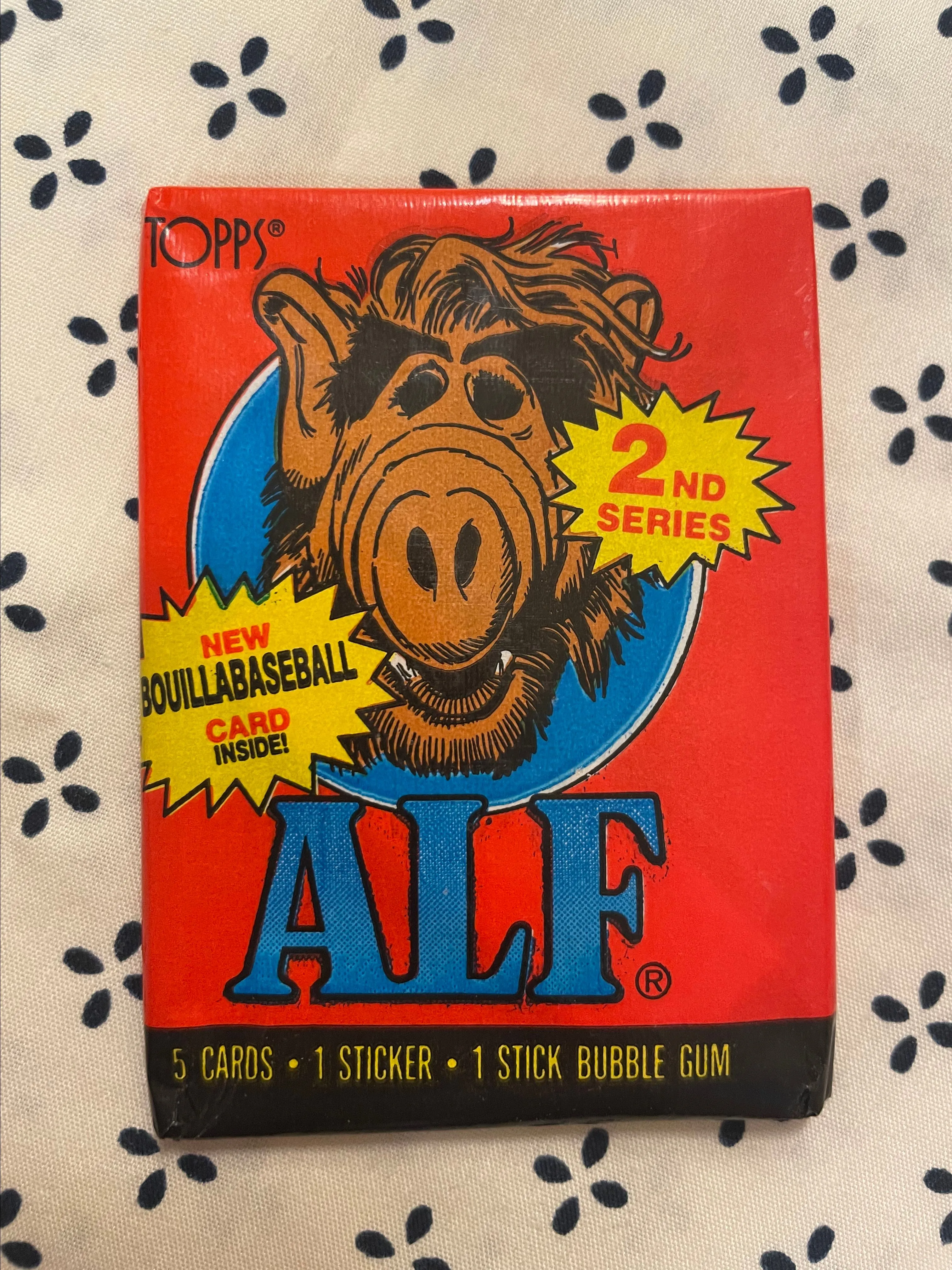Product image for ALF Series 2 1987 Topps Unopened Card Pack