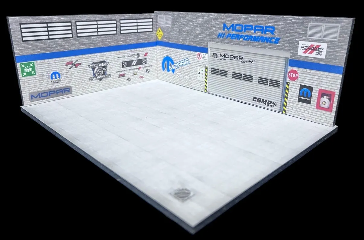 Product image for 1/64 Mopar Performance Garage Diorama