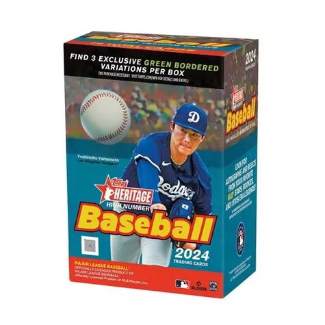 Product image for 2024 Heritage High Number Blaster Box