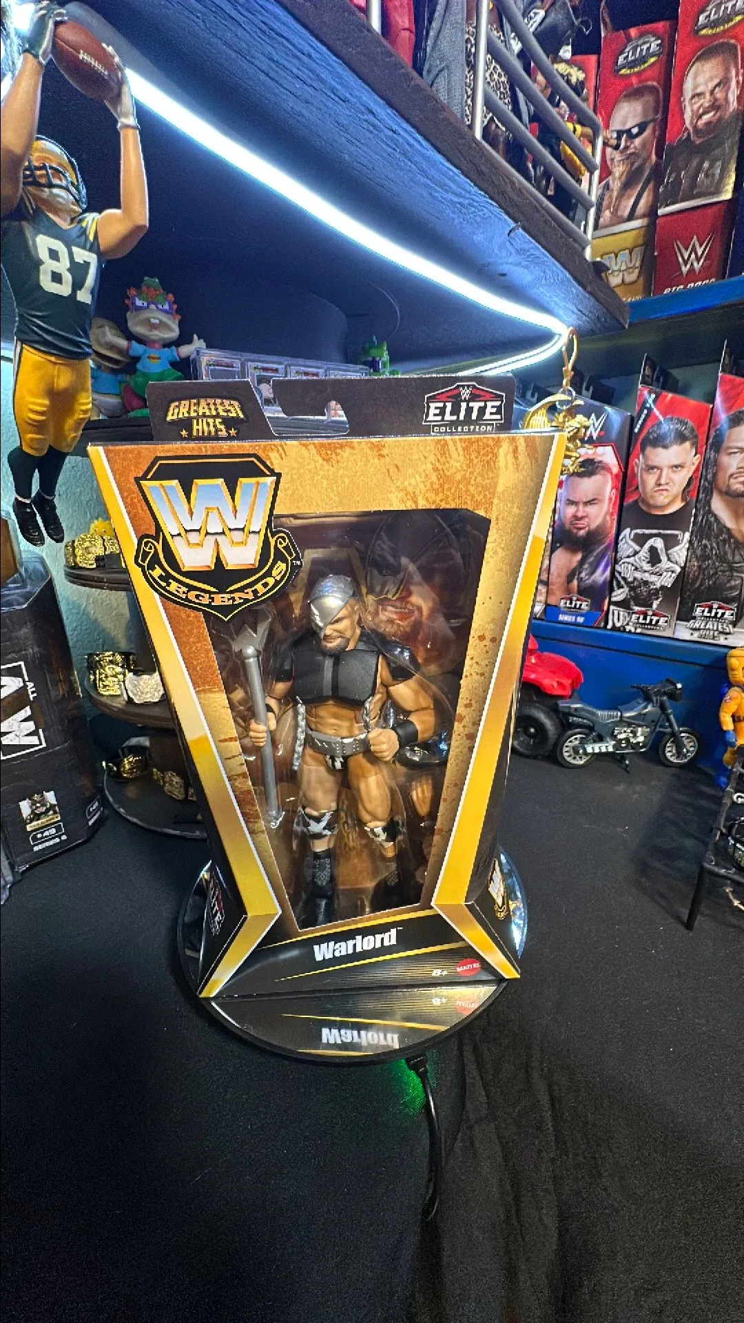 Product image for Greatest Hits Legends WARLORD! NIB Sweet!