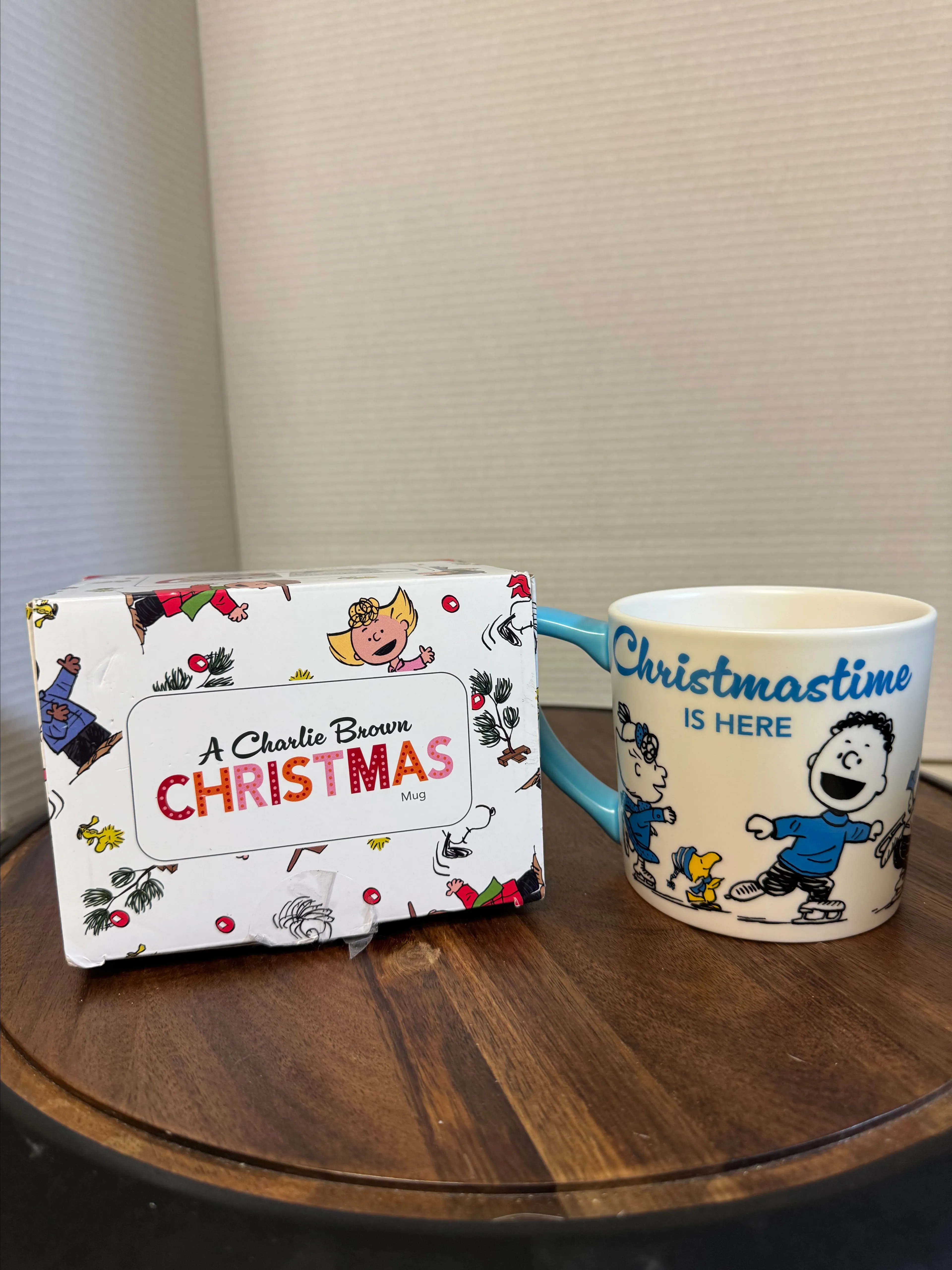 Product image for Dayspring peanuts Christmas time is here mug