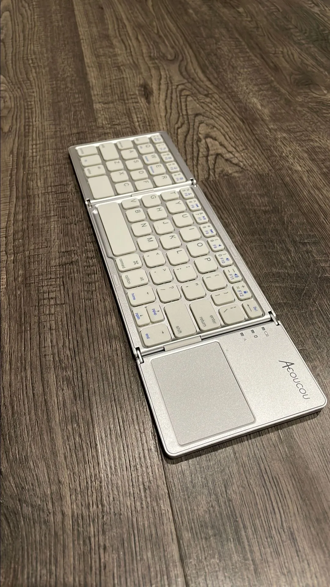 Product image for portable bluetooth foldable keyboard for ios, android, windows, etc